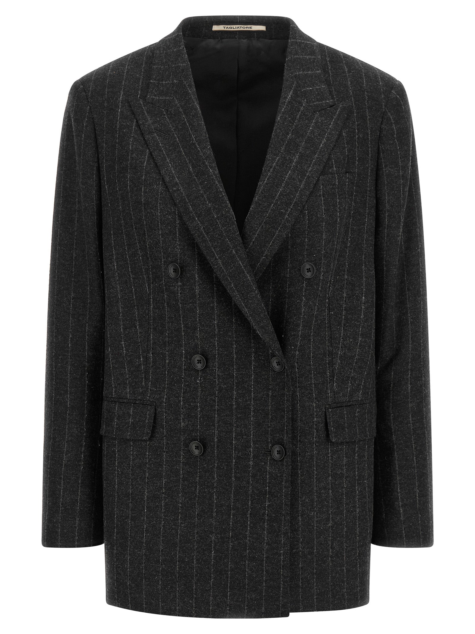 Tagliatore Gray Wool Blazer