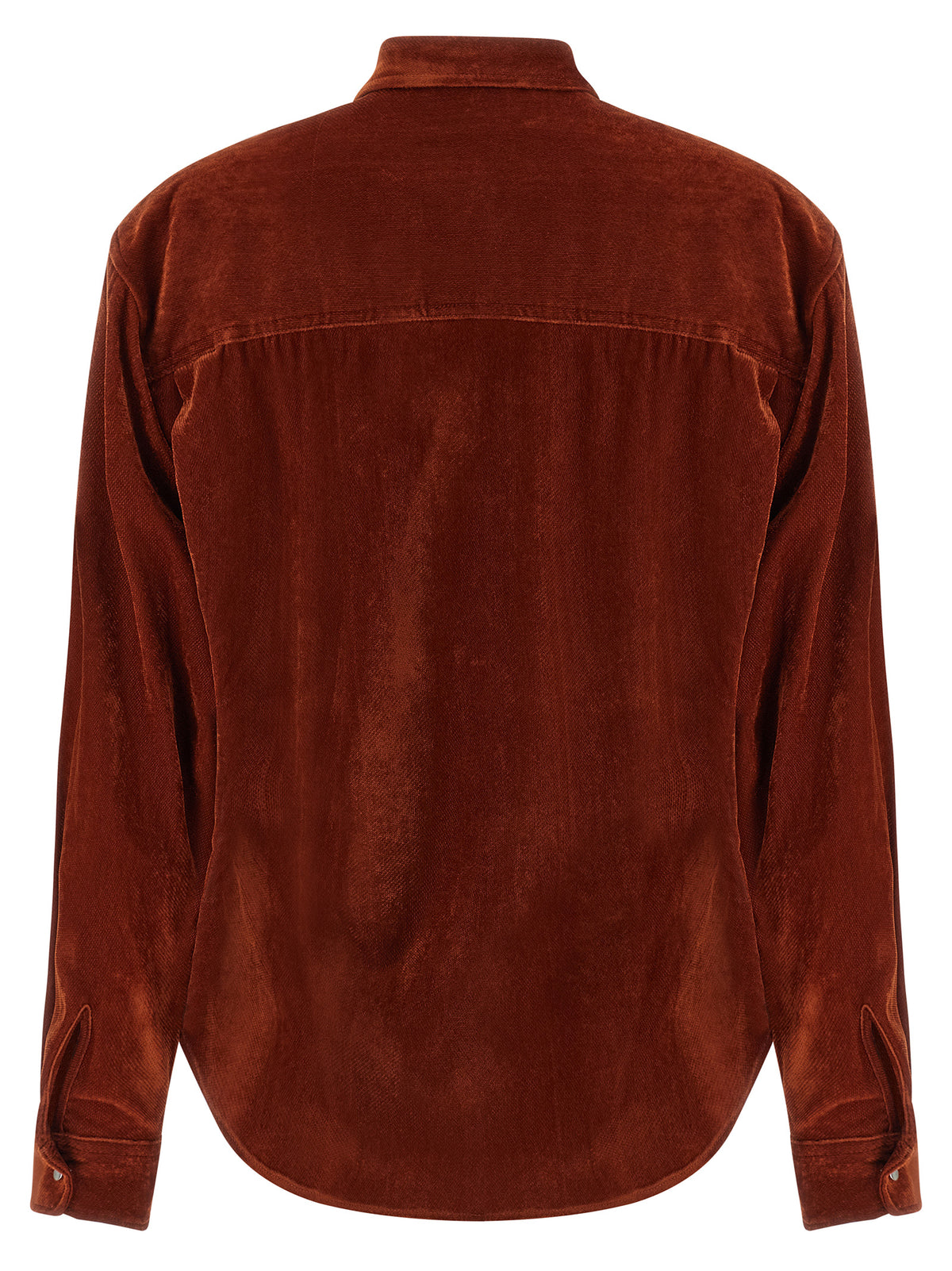 NUDE Red Viscose Blouse