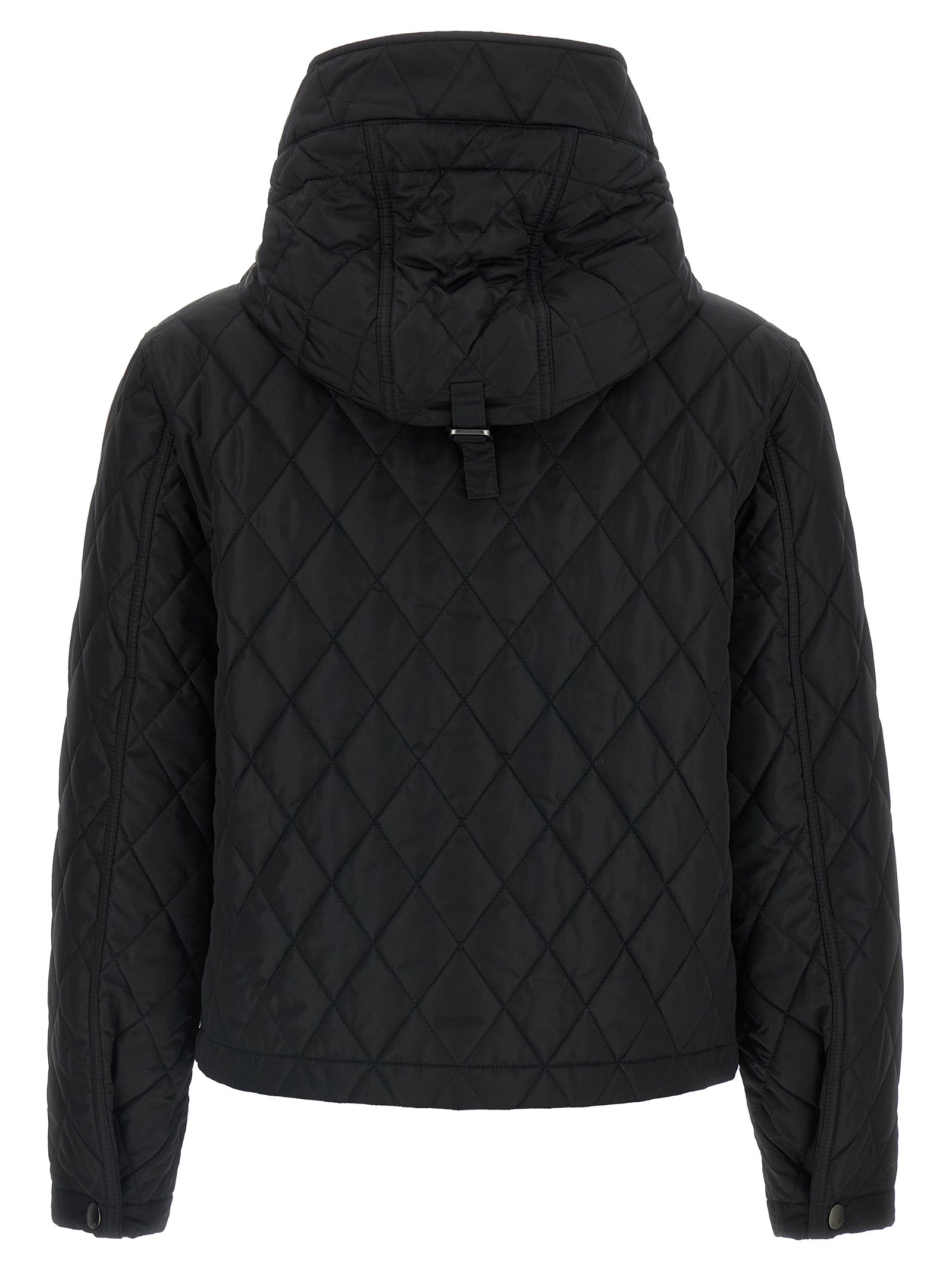 Burberry Black Polyamide Full-Length Jacket