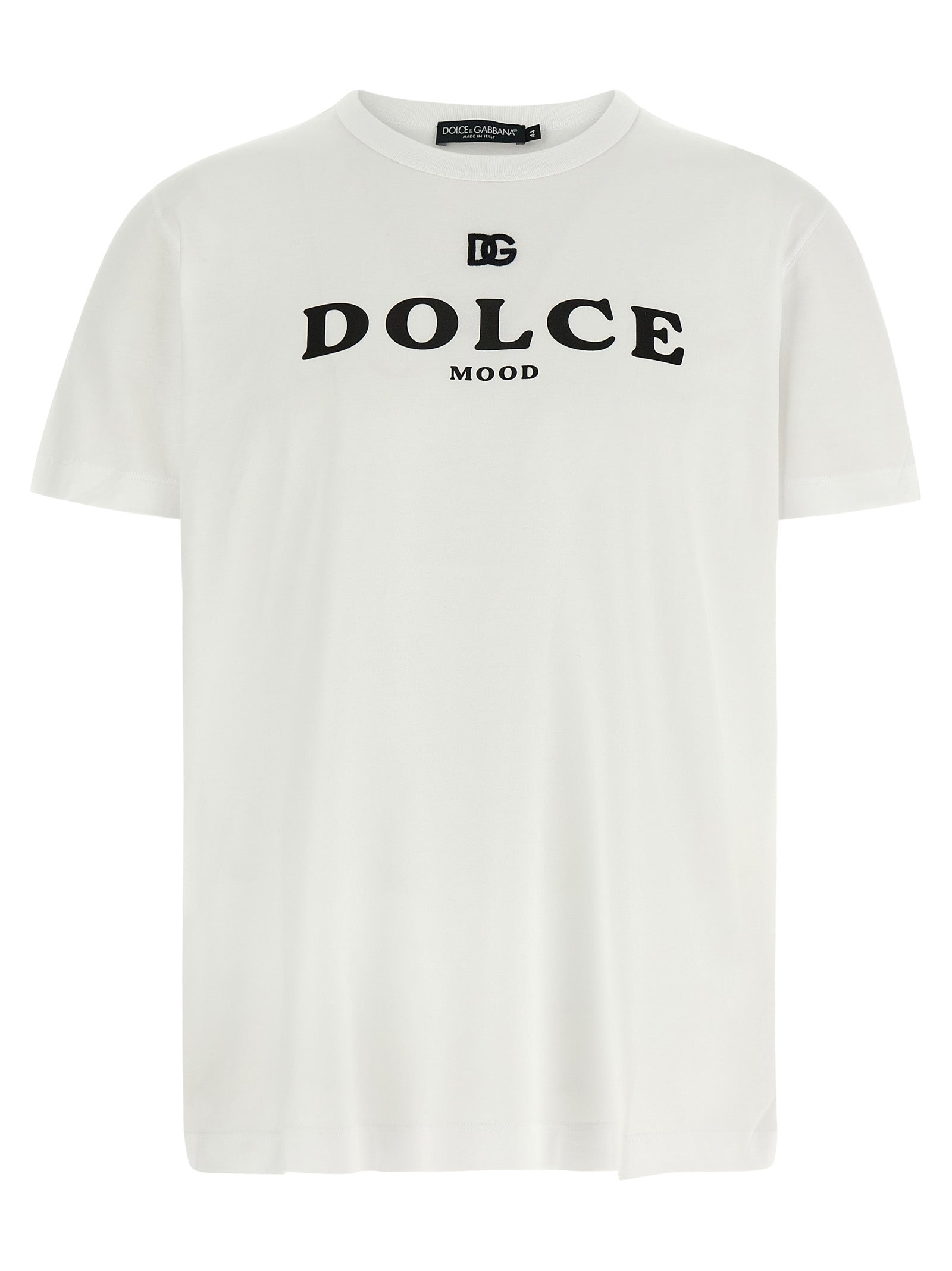 Dolce & Gabbana White Cotton T-Shirt
