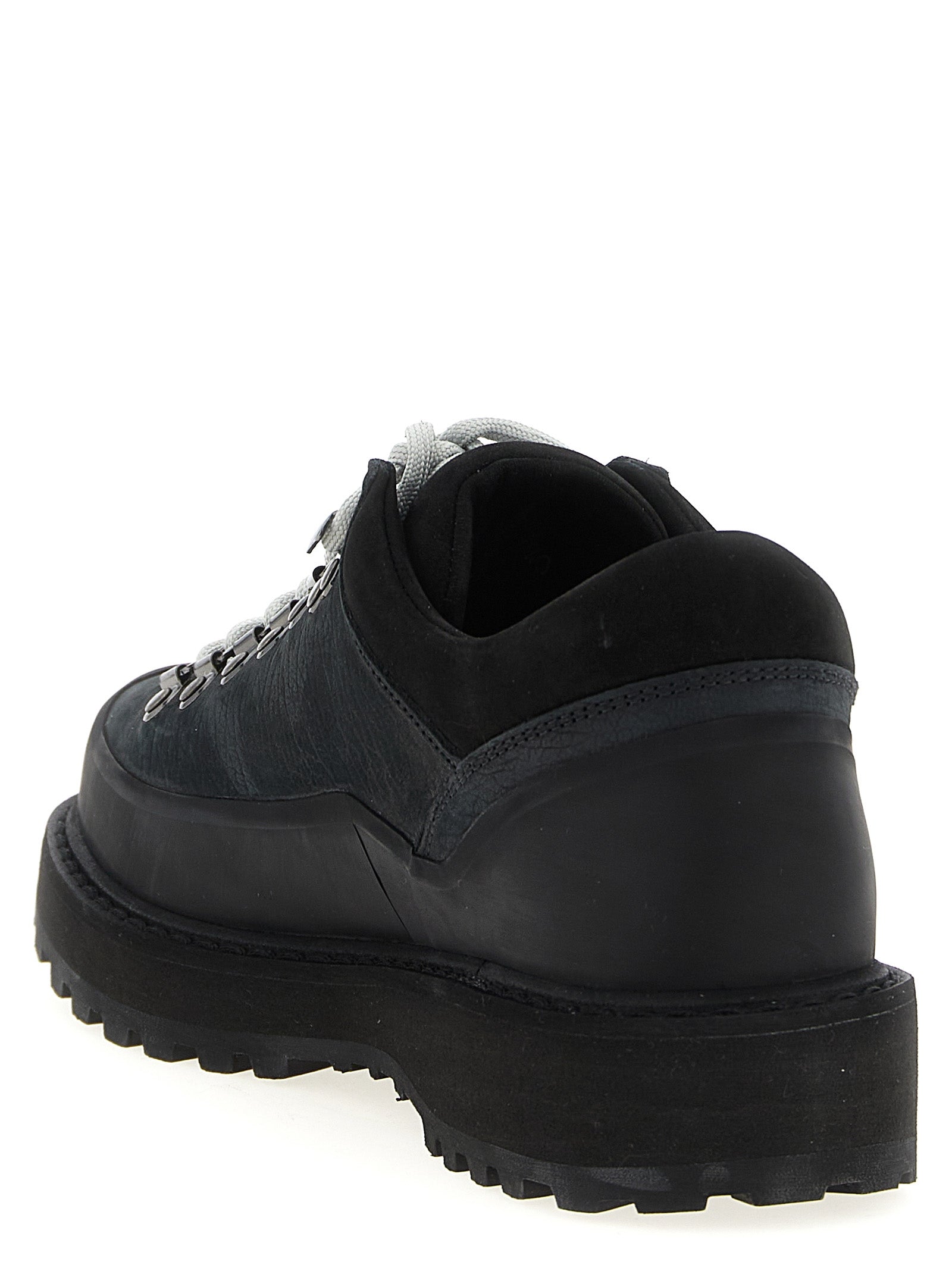 Diemme Black Cowhide Ankle Boots