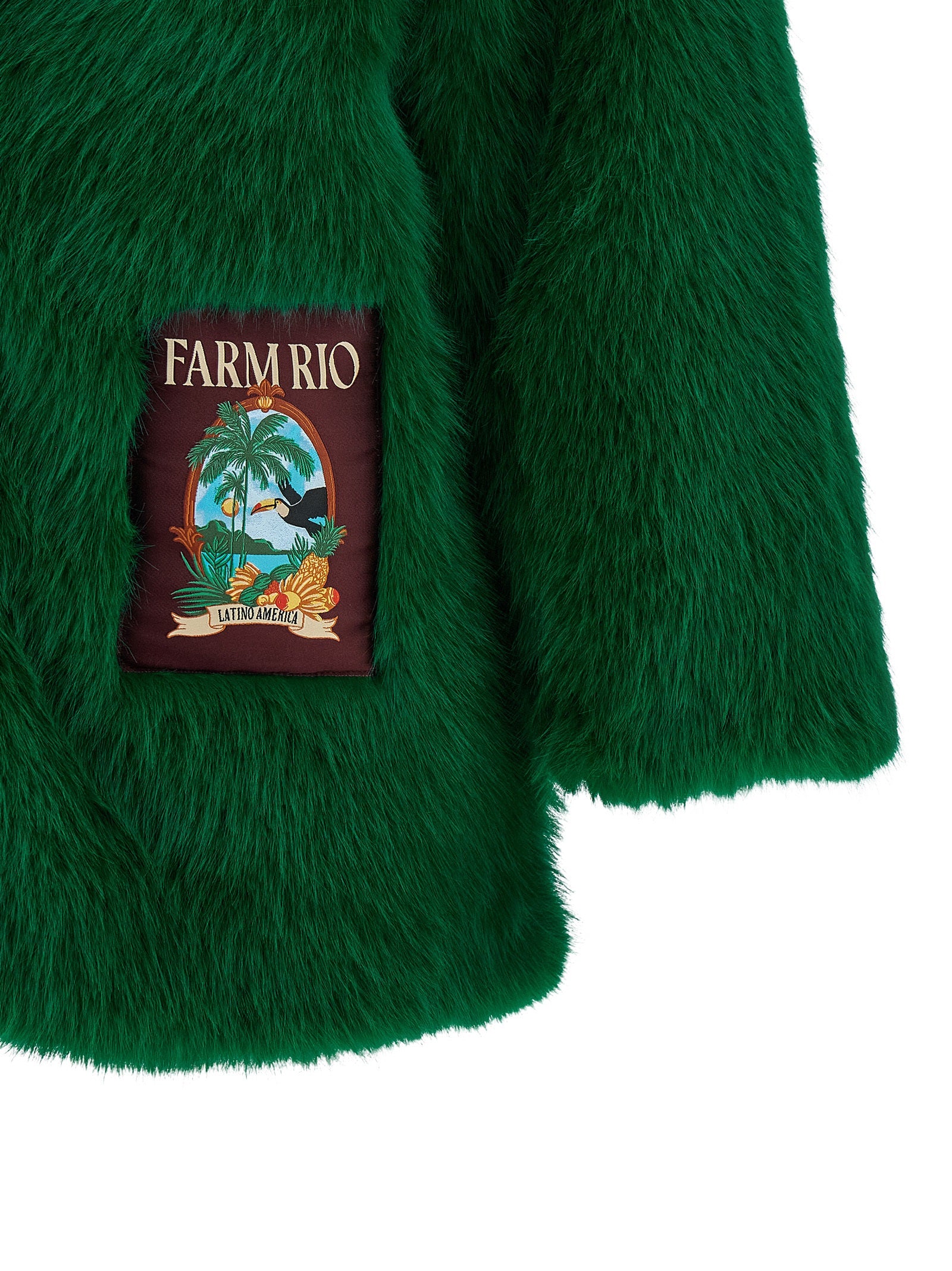 FARM RIO Bicolor Polyester Coat