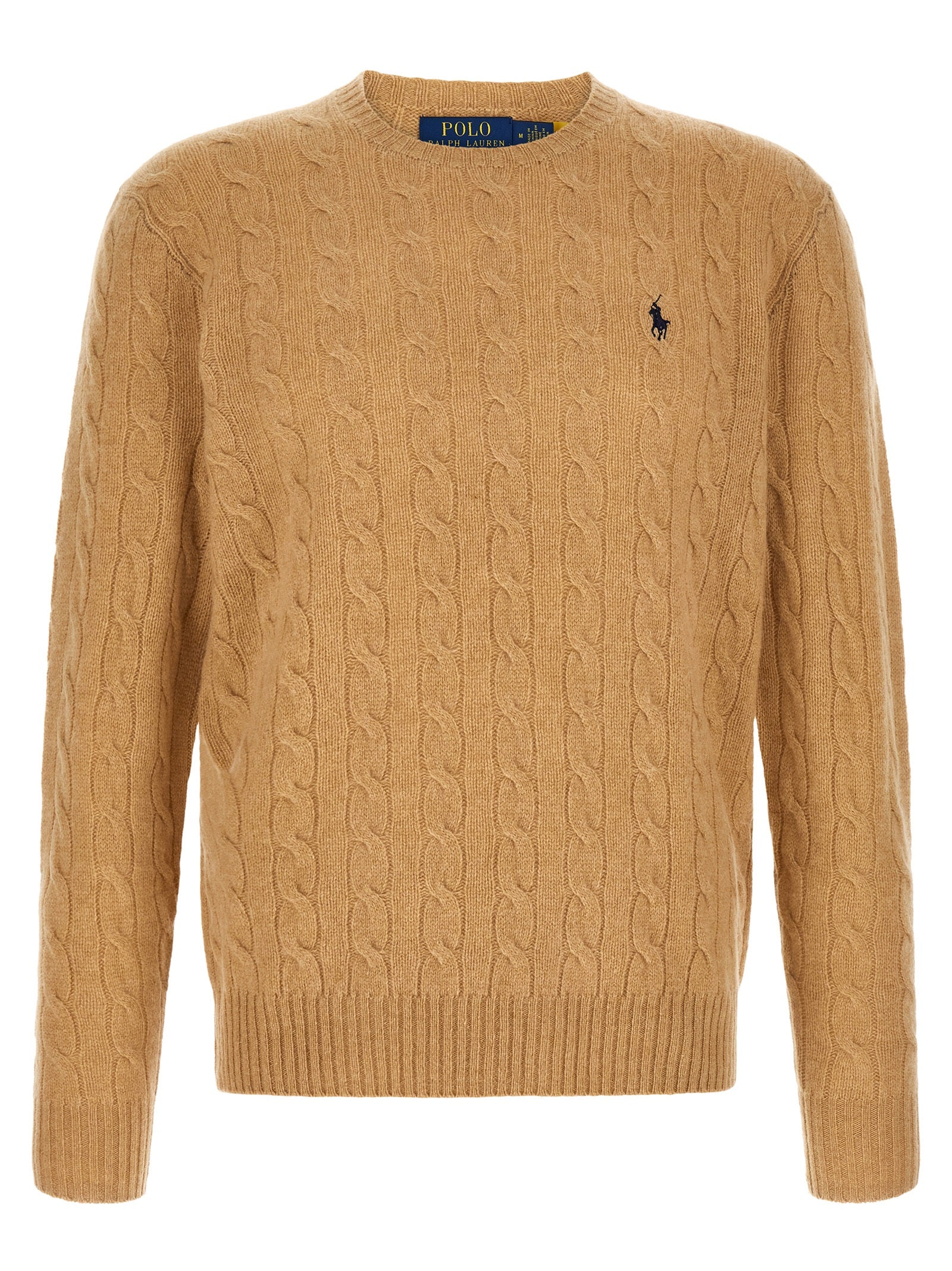 Polo Ralph Lauren Beige Wool Cardigan