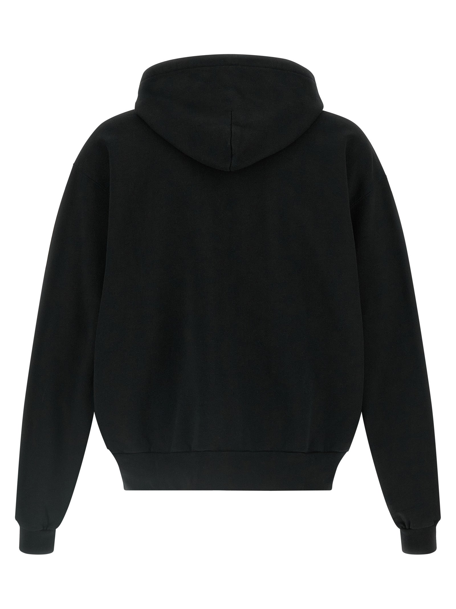 Balenciaga Black Cotton Sweatshirt