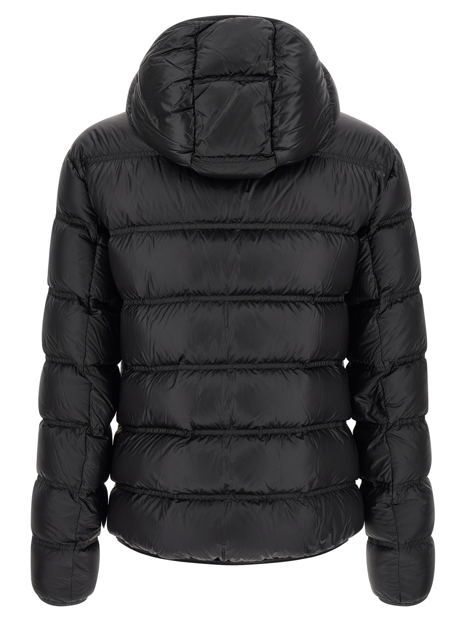 Moncler Black Polyamide Full-Length Jacket