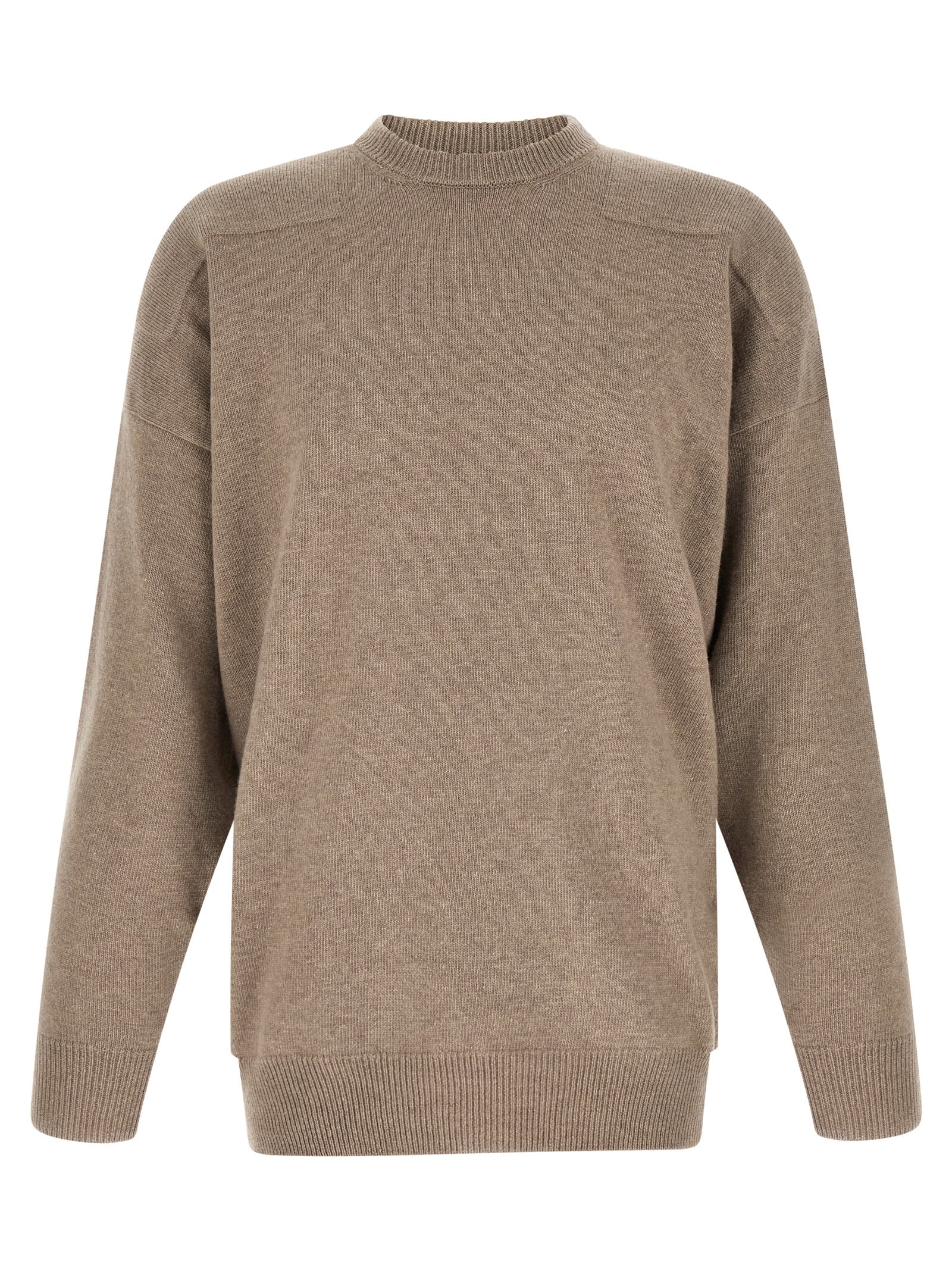 Jil Sander Beige Wool Cardigan