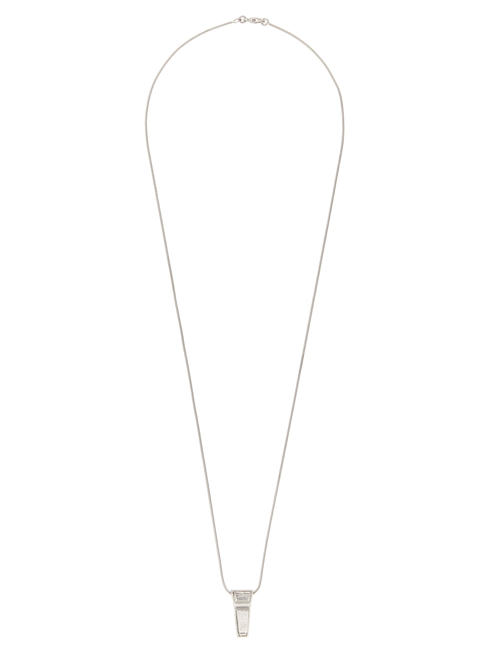 Rick Owens Silver Brass Necklace