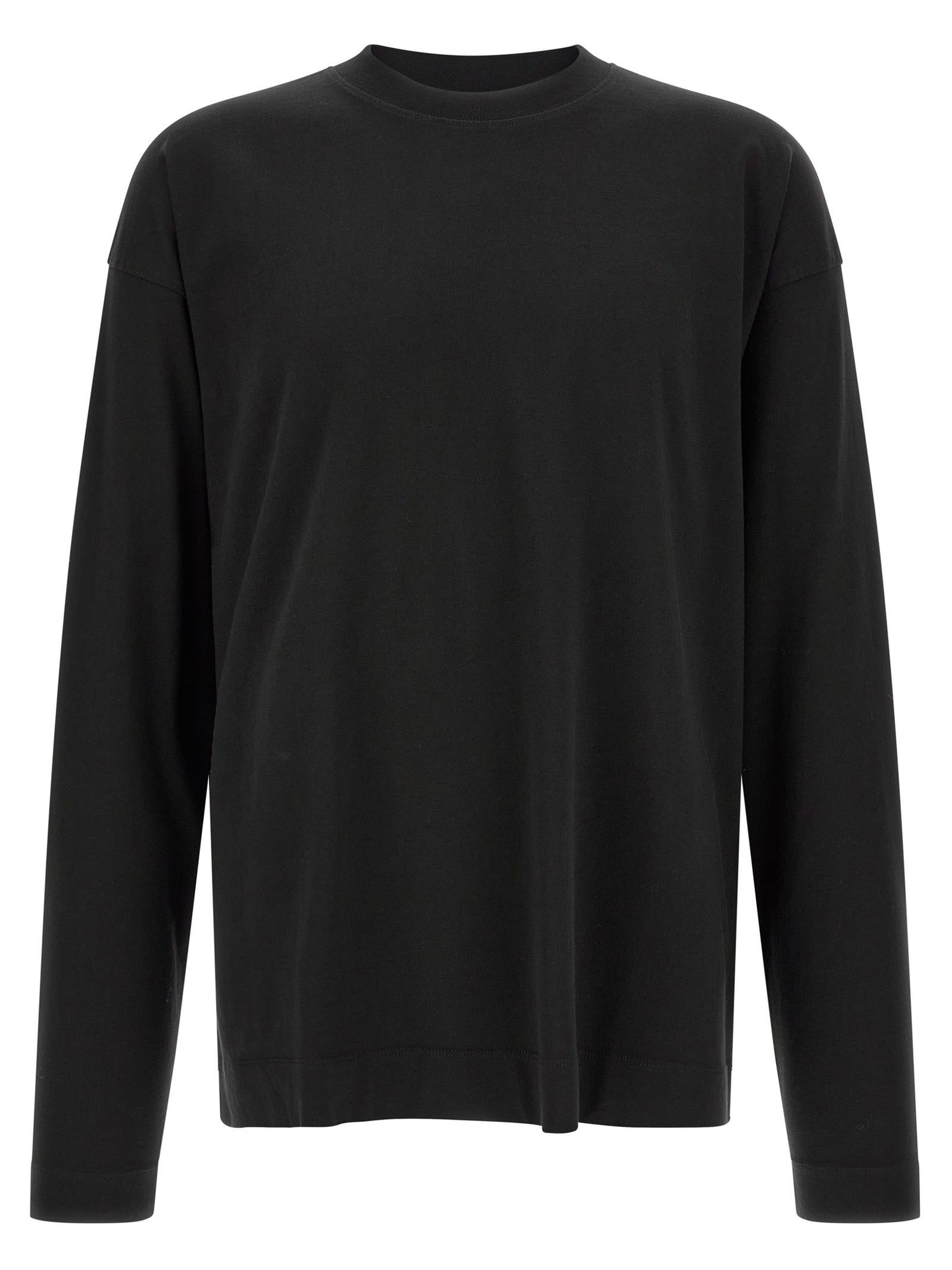 Dries Van Noten Black Cotton T-Shirt