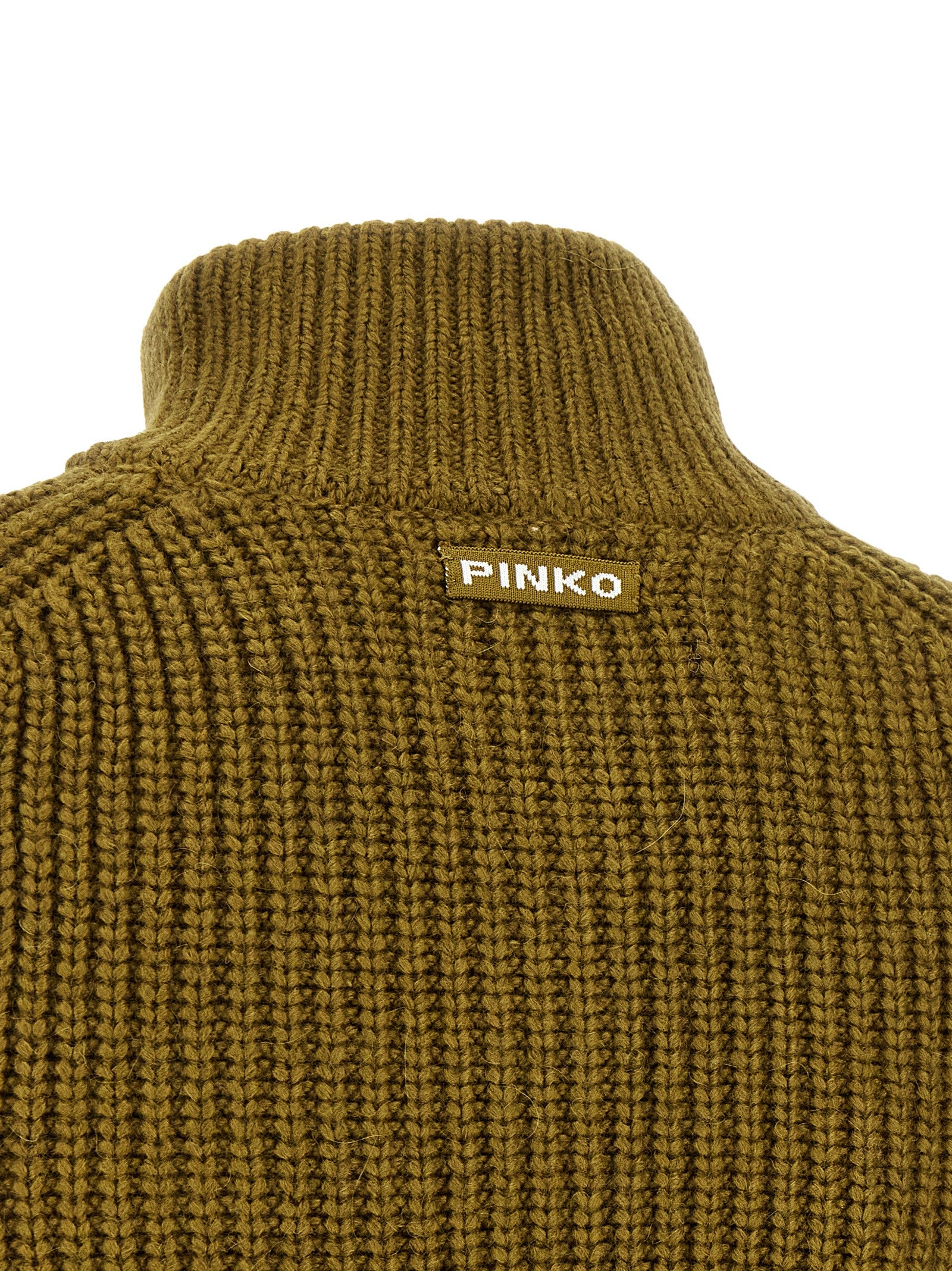 PINKO Bicolor Polyester Cardigan