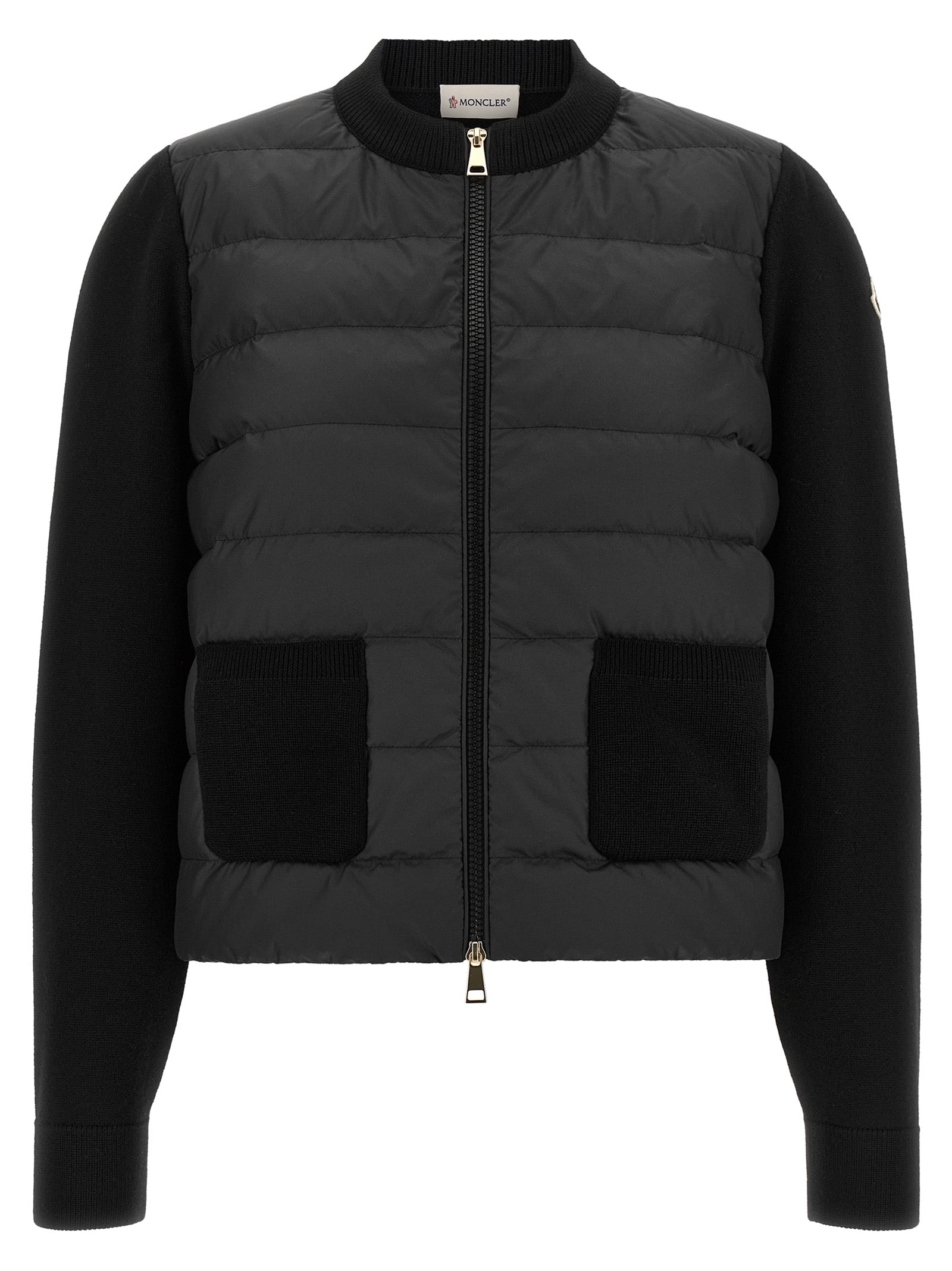 Moncler Black Polyester Cardigan