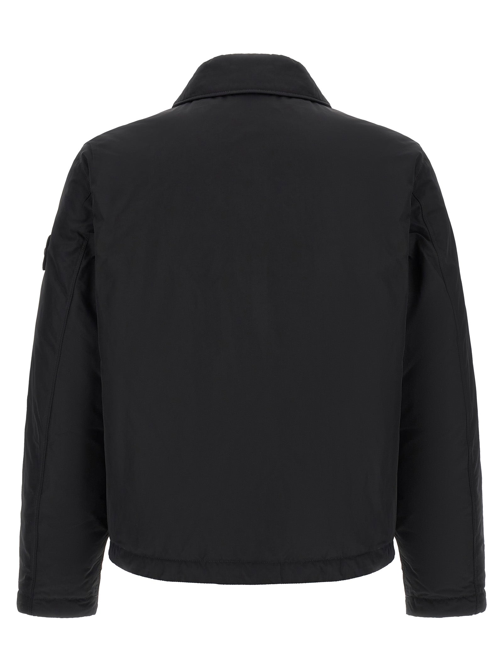 Stone Island Black Polyester Jacket