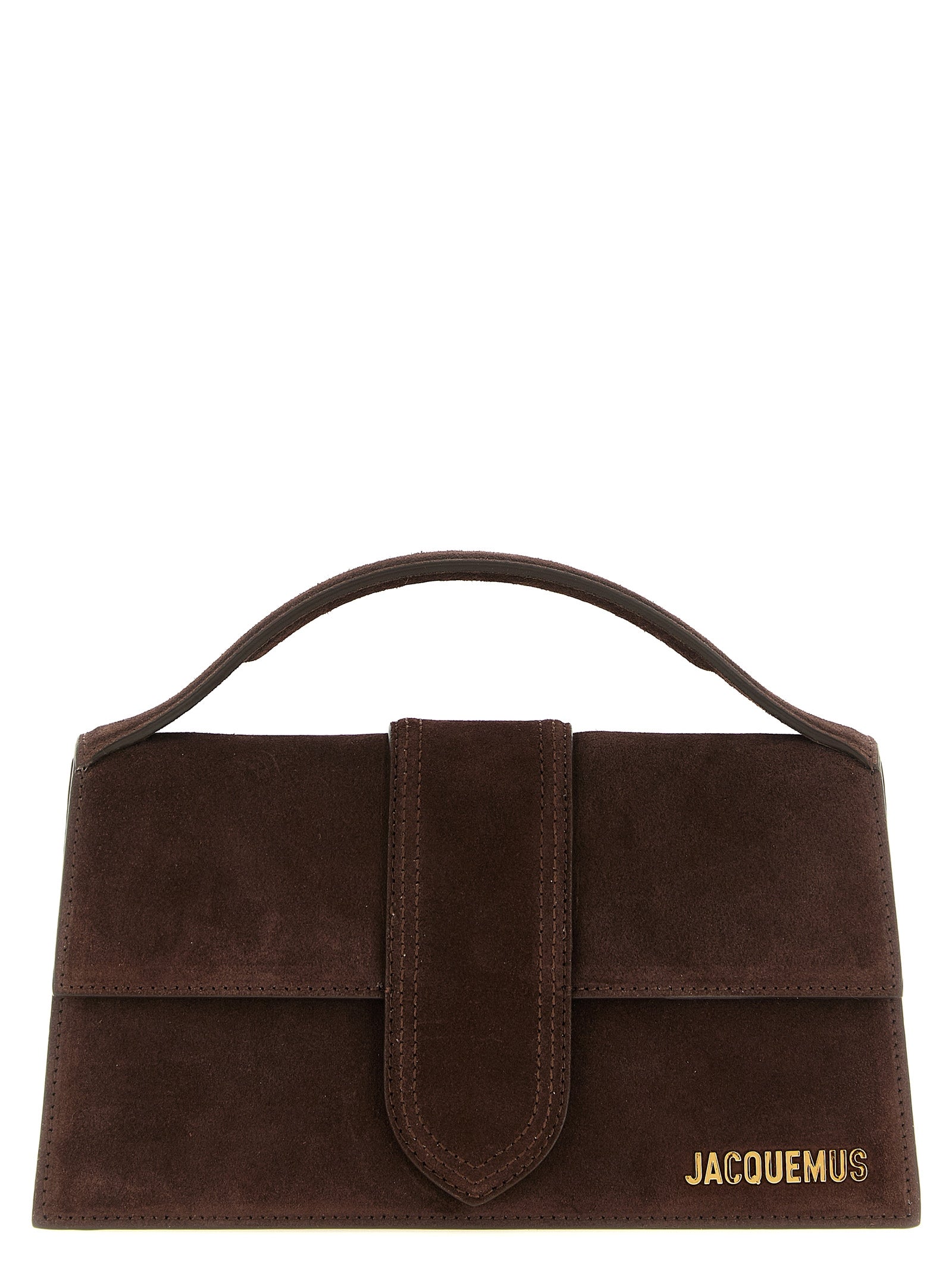 Jacquemus Brown Calfskin Handbag