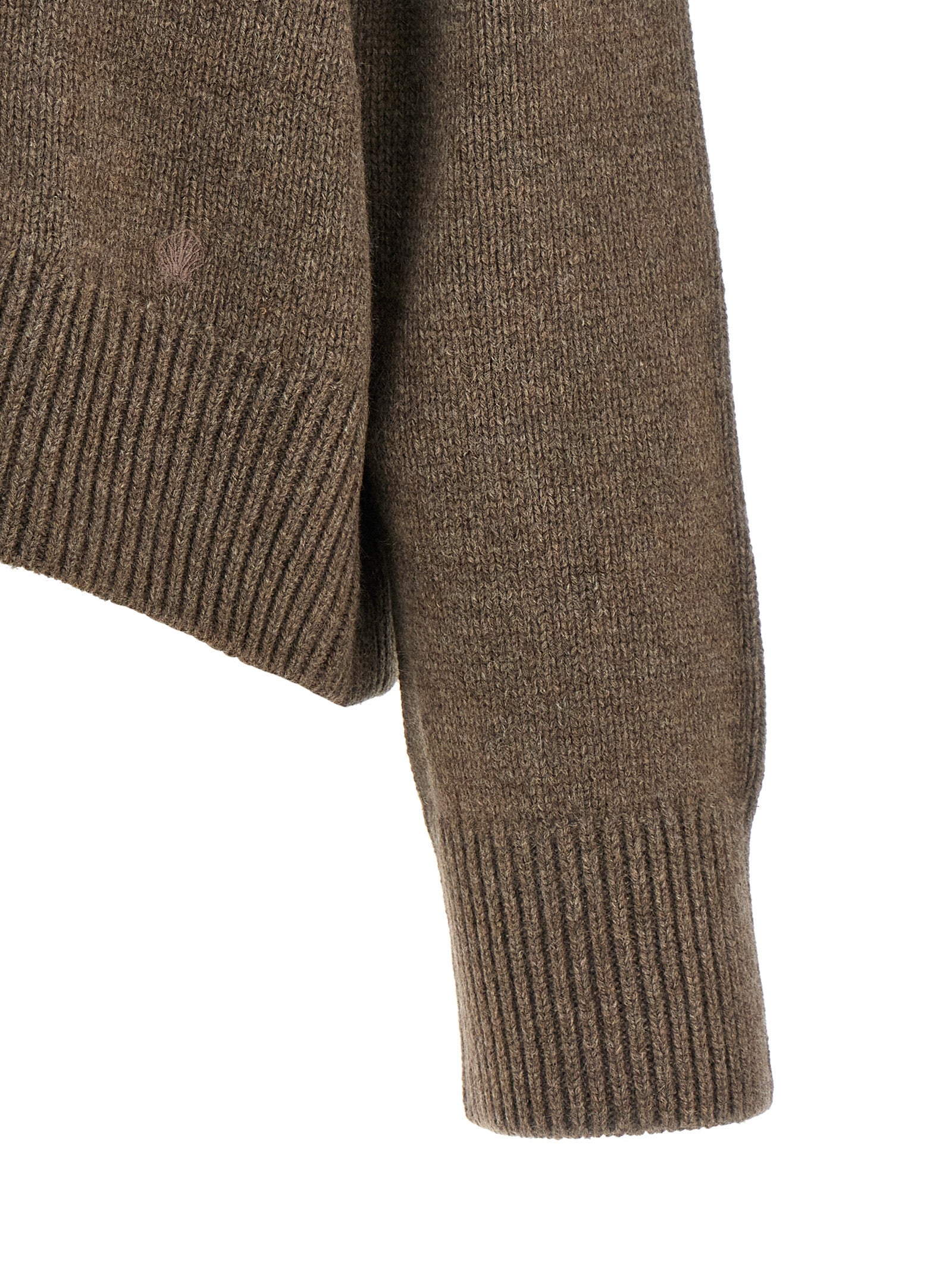 Loulou De Saison Brown Cashmere Cardigan