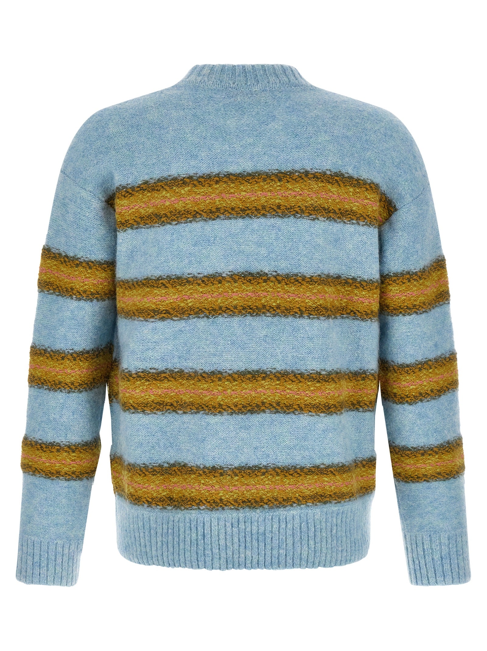 Dries Van Noten Blue Wool Cardigan