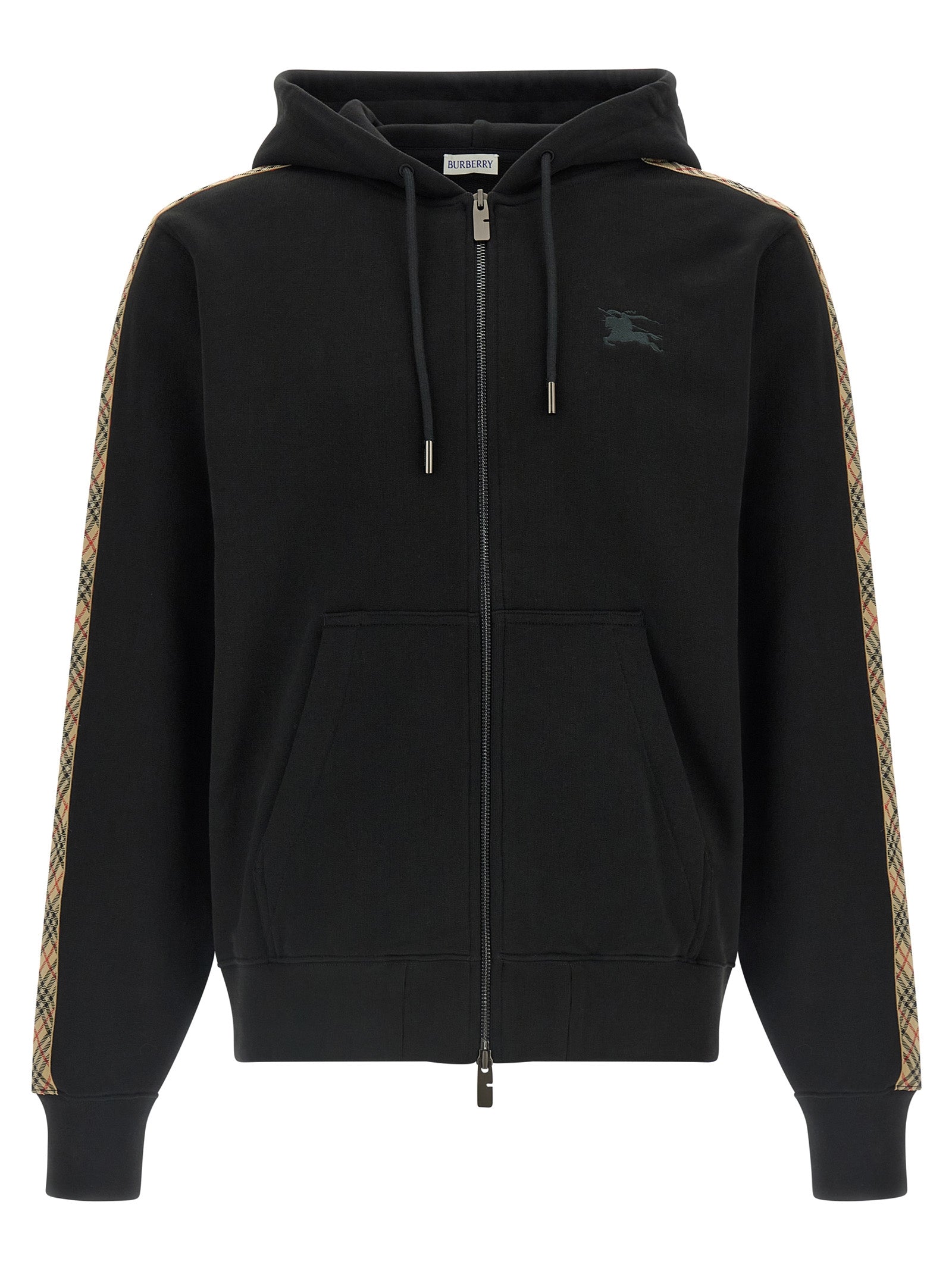 Burberry Black Cotton Sweatshirt