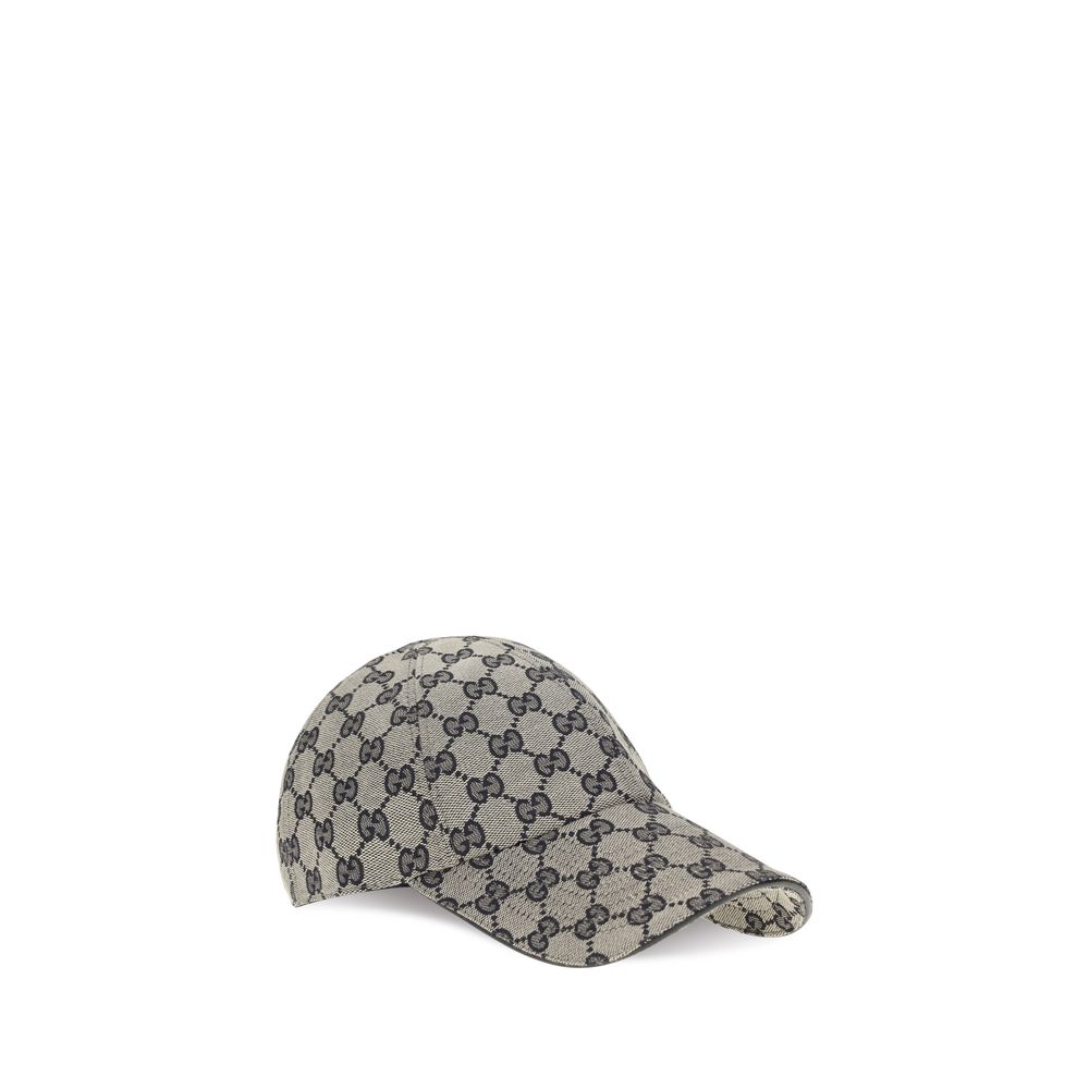 Gucci Gray Cotton Cap (Baseball Hat)