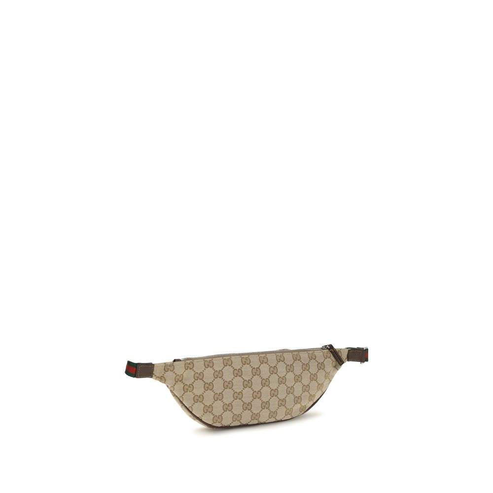 Gucci Beige Fabric Shoulder Bag