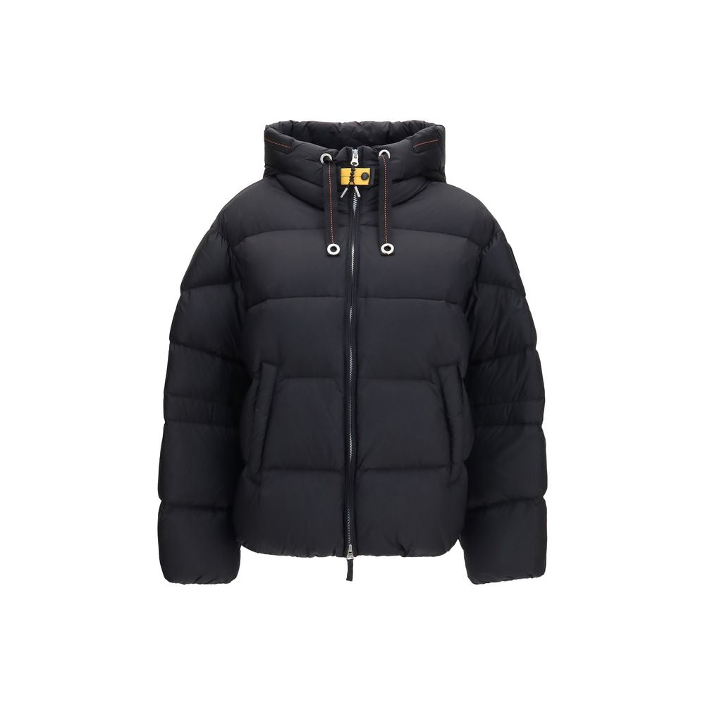 Parajumpers Black Goose Down Full-Length Jacket