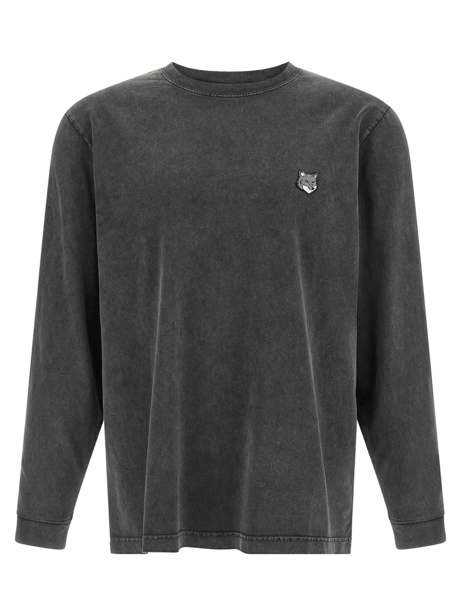 Maison Kitsuné Black Organic Cotton T-Shirt