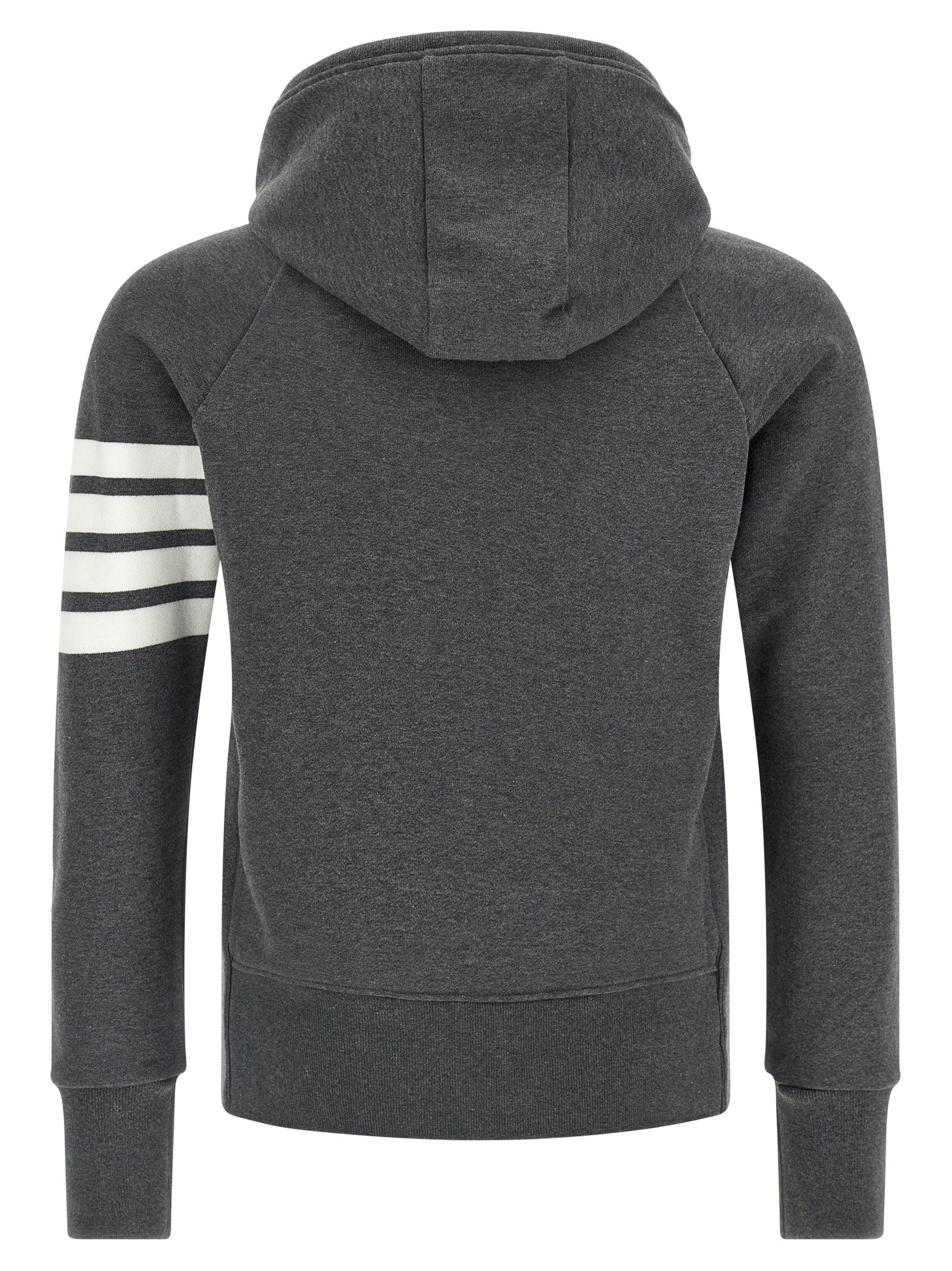 Thom Browne Gray Cotton Sweatshirt