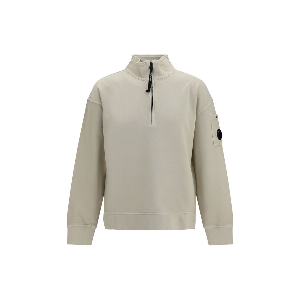 C.P. Company Beige Cotton Sweatshirt