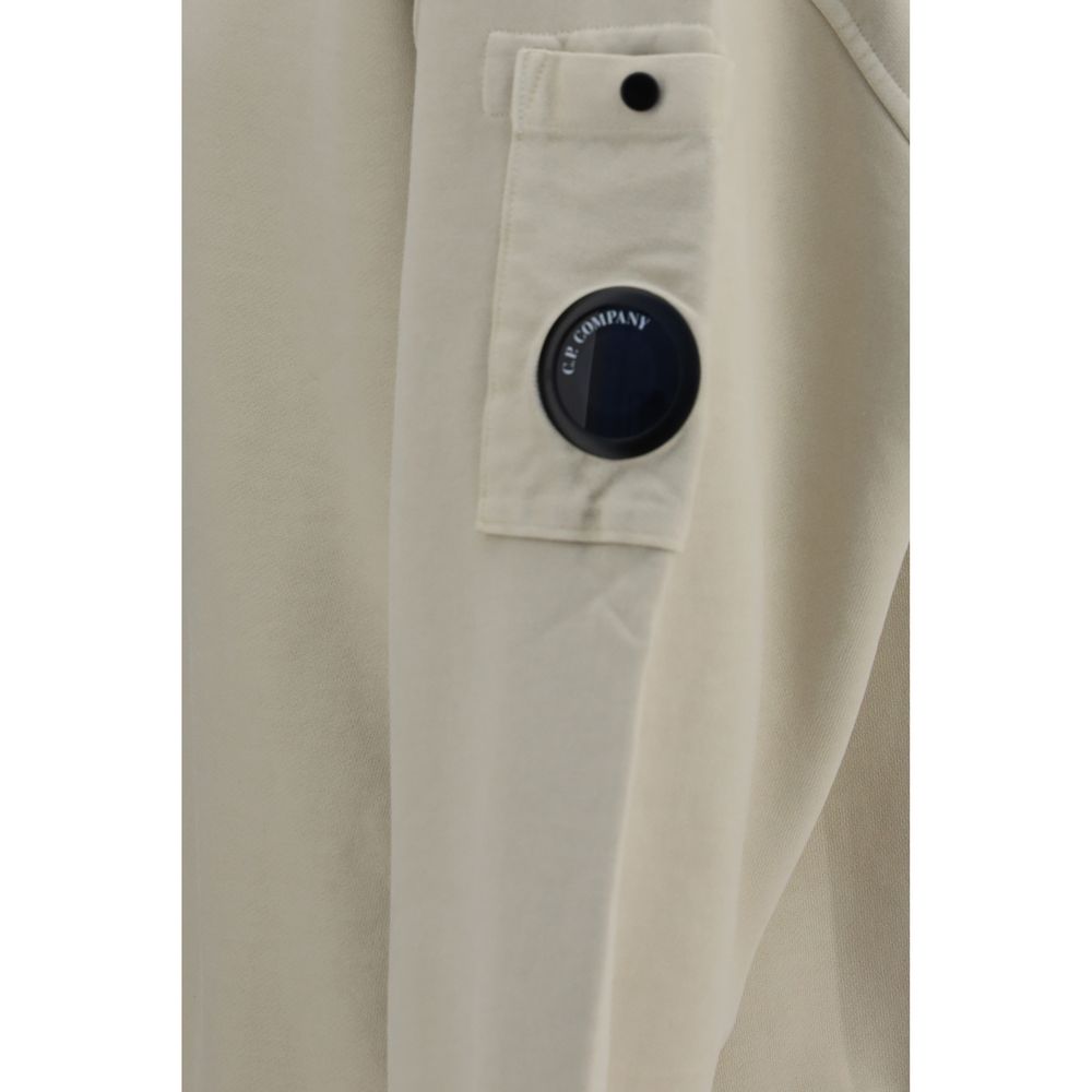 C.P. Company Beige Cotton Sweatshirt
