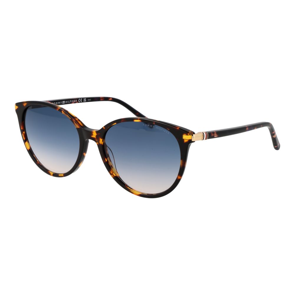 Tommy Hilfiger Brown Acetate Sunglasses
