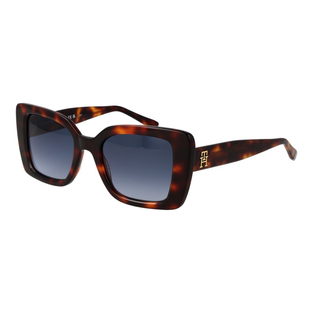 Tommy Hilfiger Brown Acetate Sunglasses