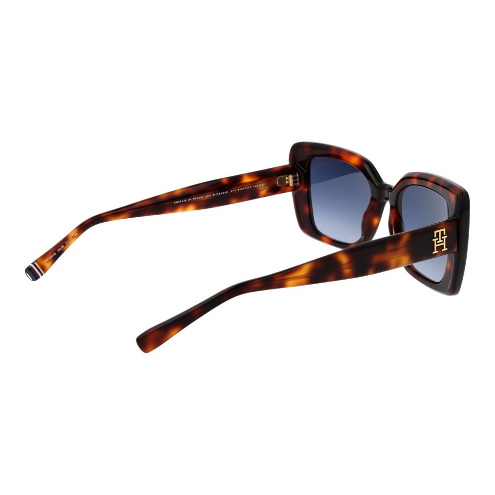 Tommy Hilfiger Brown Acetate Sunglasses