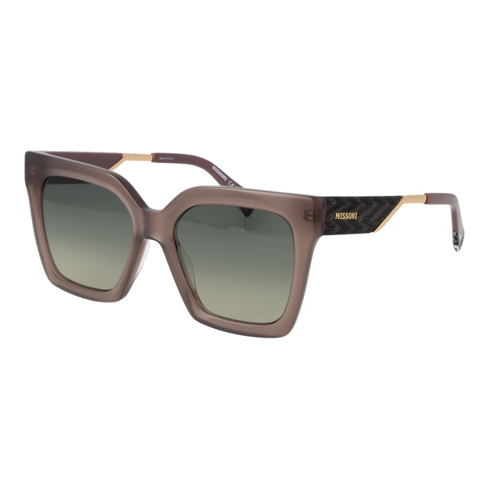 Missoni Brown Acetate Sunglasses