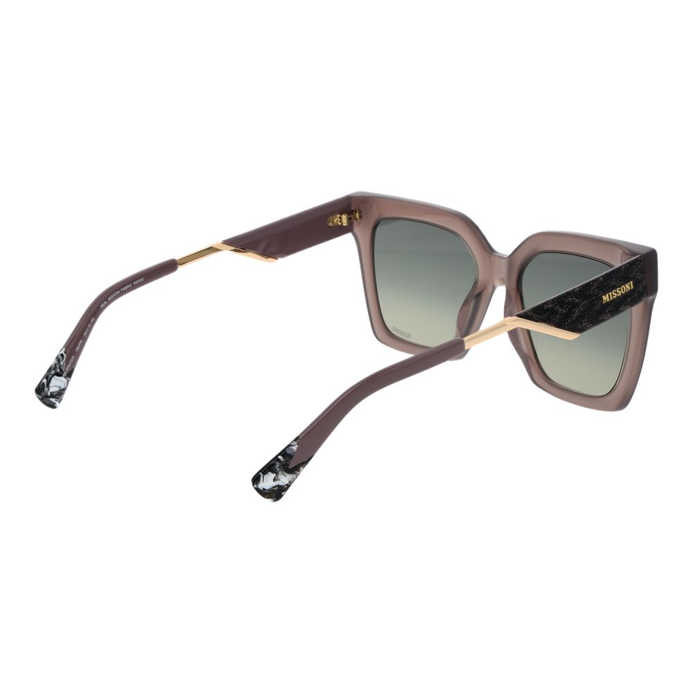 Missoni Brown Acetate Sunglasses