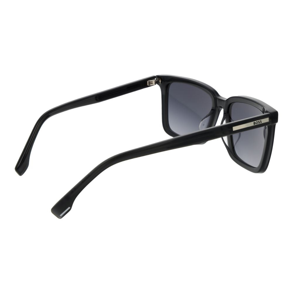 Hugo Boss Gray Acetate Sunglasses