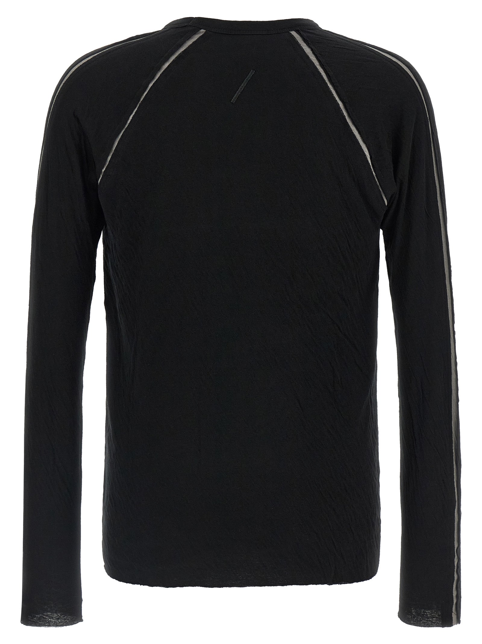 Thom Krom Black Cotton T-Shirt