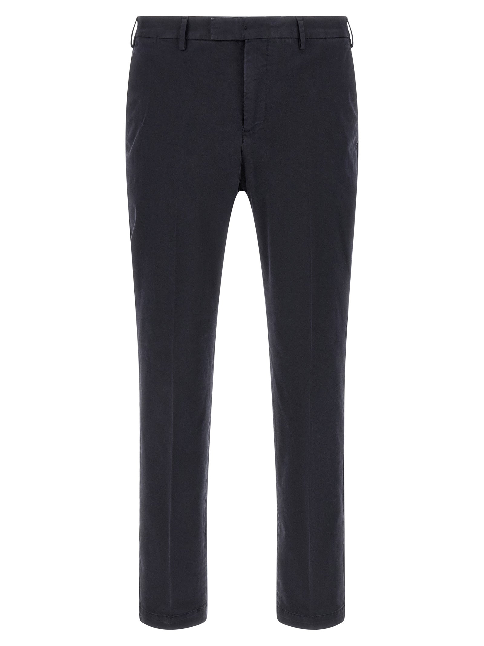 PT Torino Blue Cotton Casual Pants