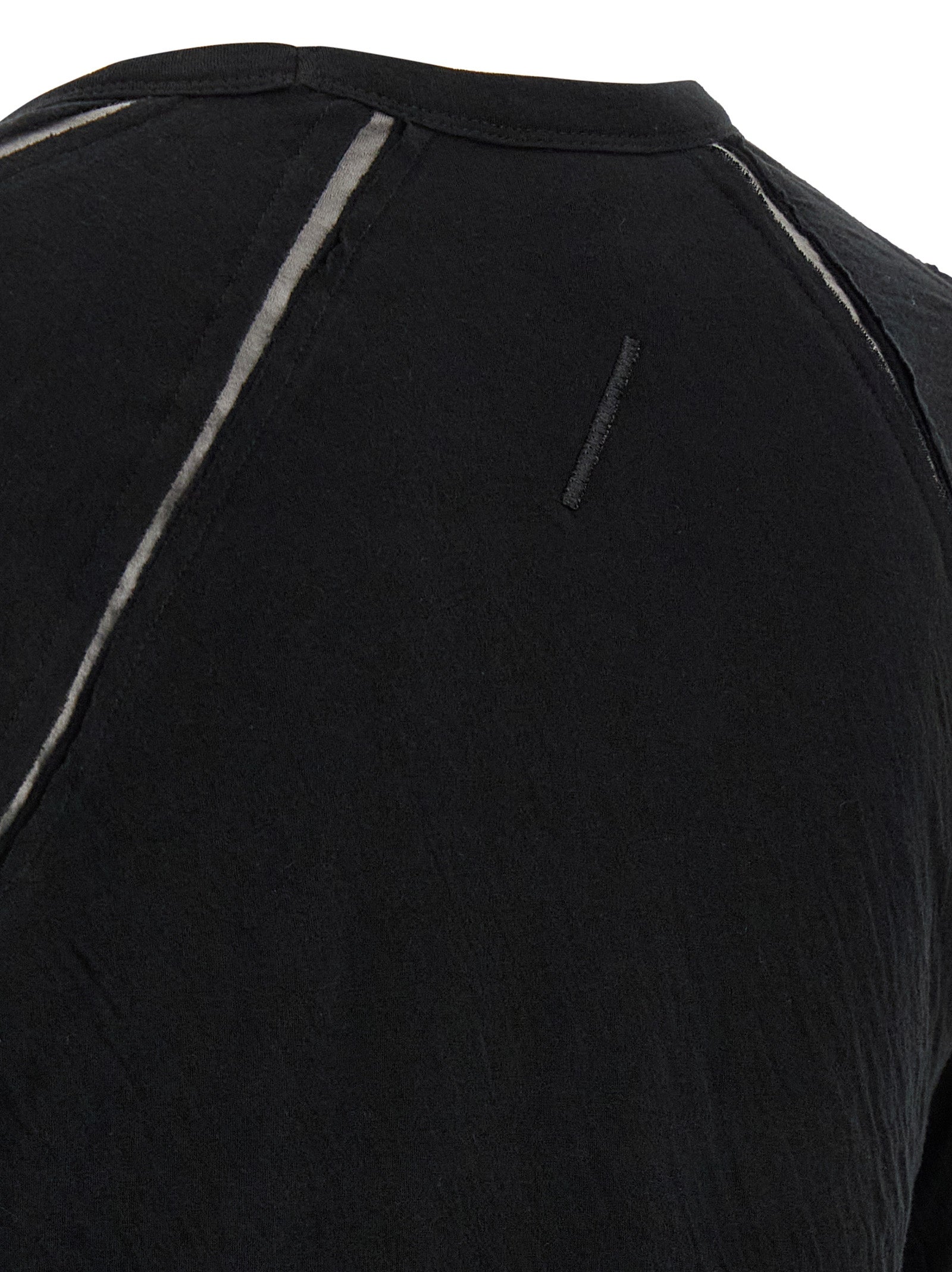 Thom Krom Black Cotton T-Shirt