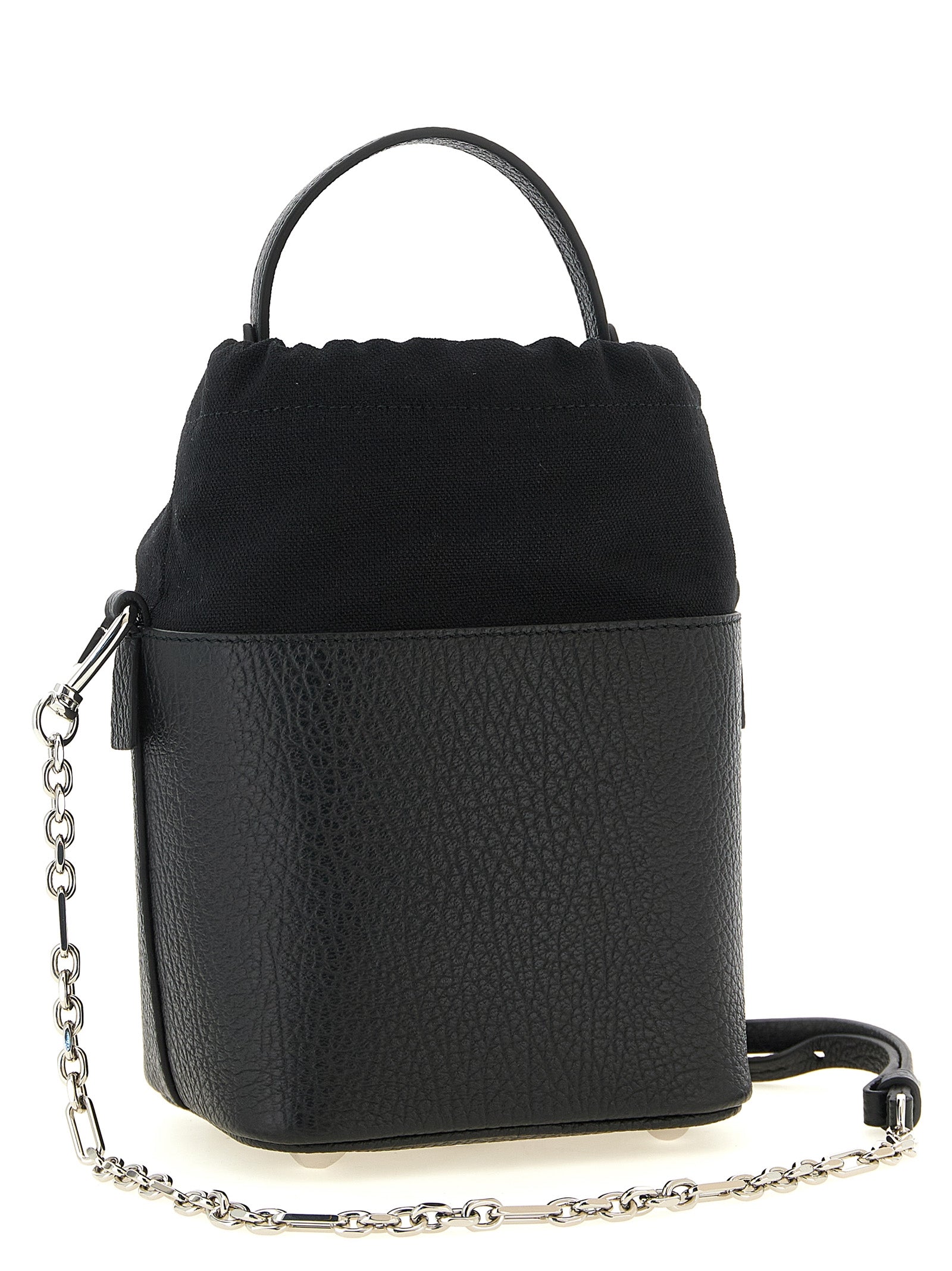 Maison Margiela Black Calfskin Shoulder Bag