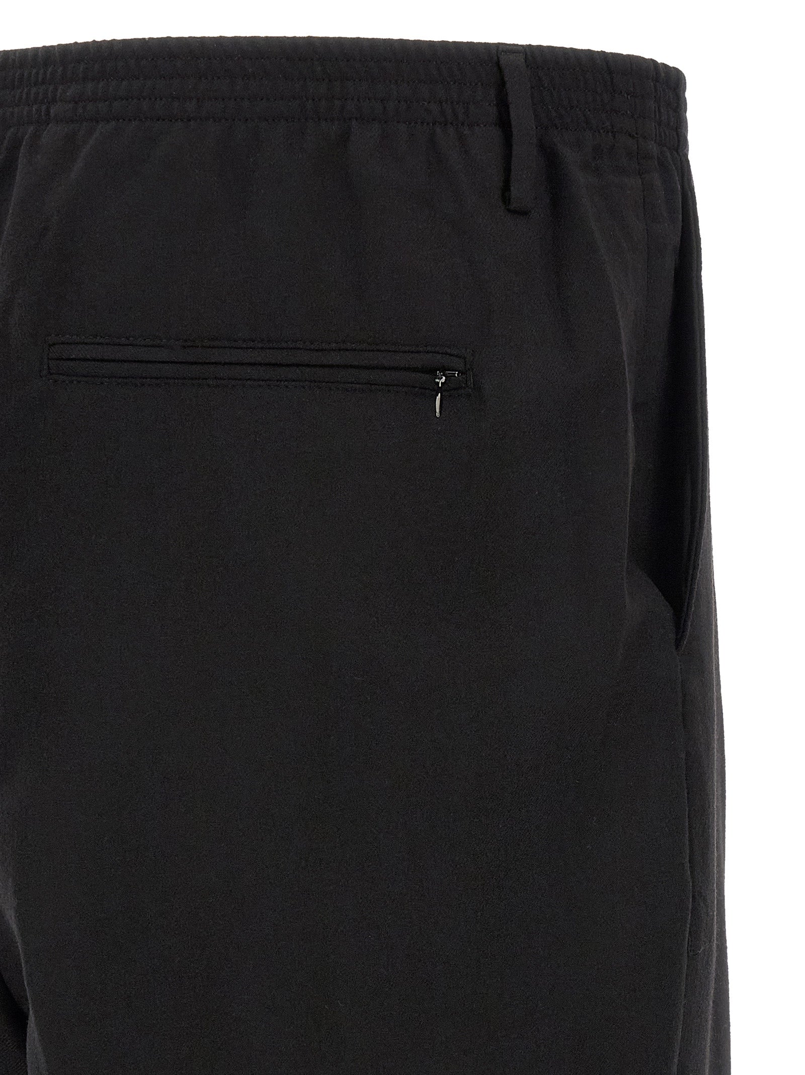 CELLAR DOOR Black Virgin Wool Dress Pants