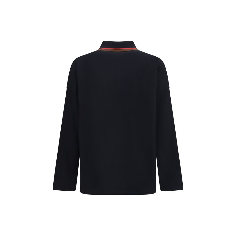 Vivienne Westwood Black Cotton Polo Shirt