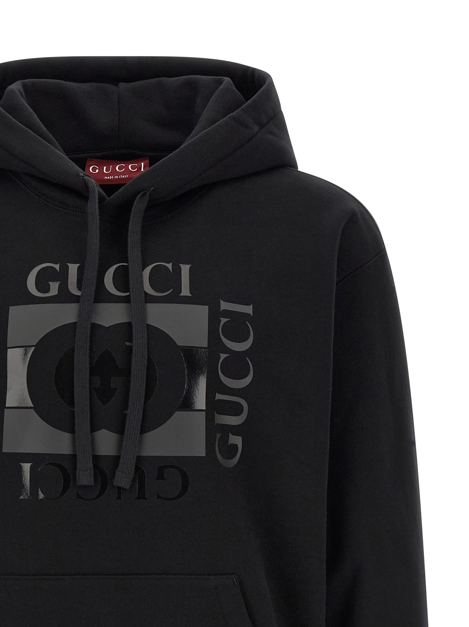 Gucci Black Cotton Sweatshirt