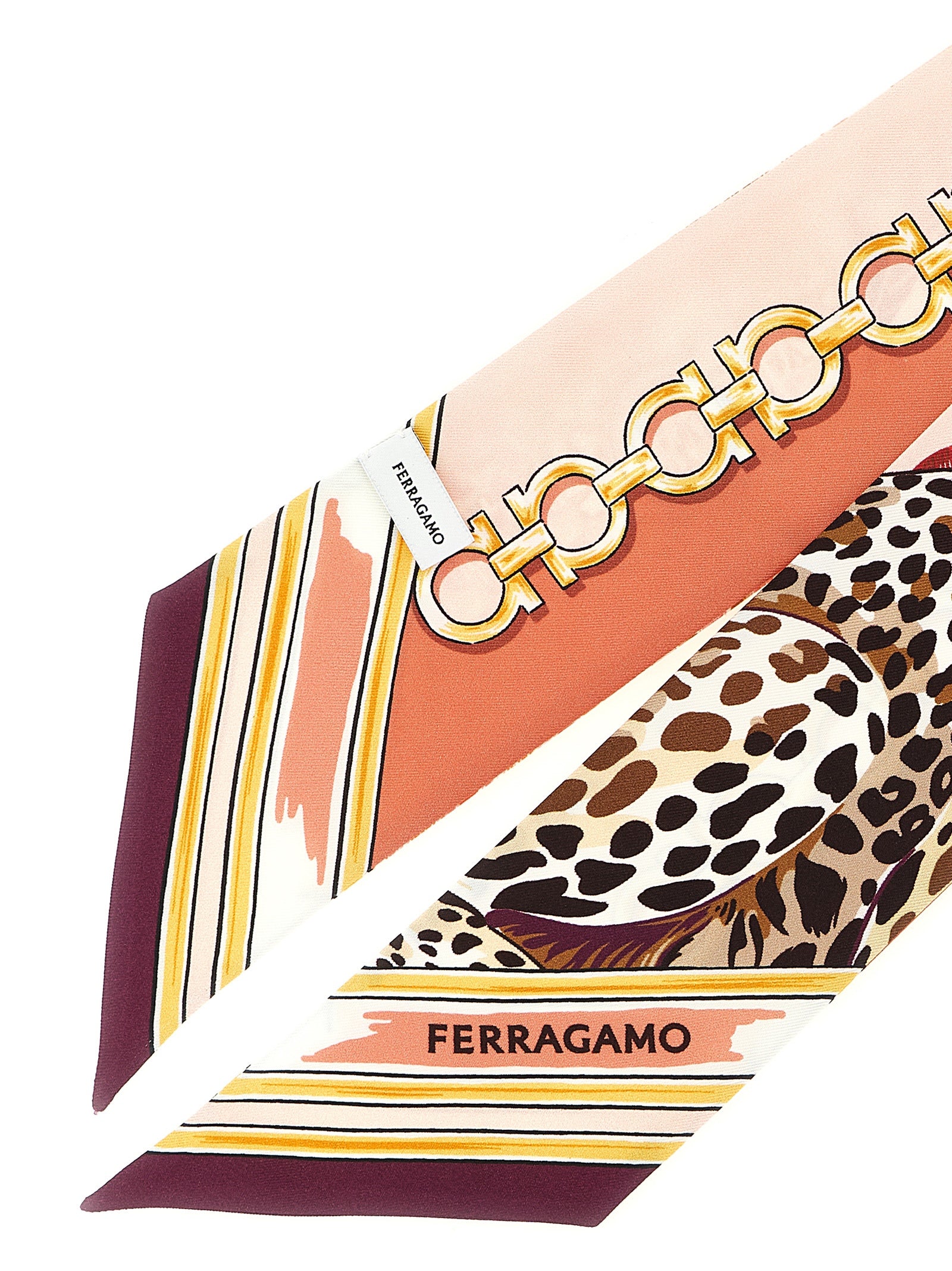 Ferragamo Multicolor Silk Foulard