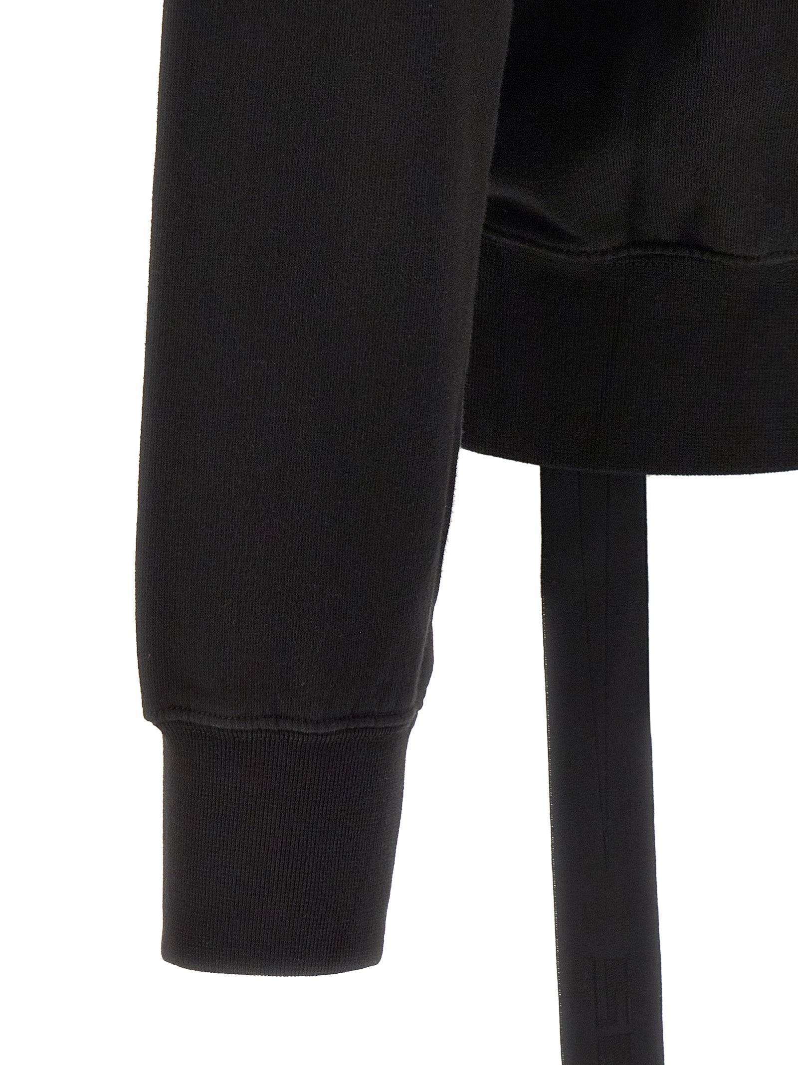 DRKSHDW Black Cotton Sweatshirt