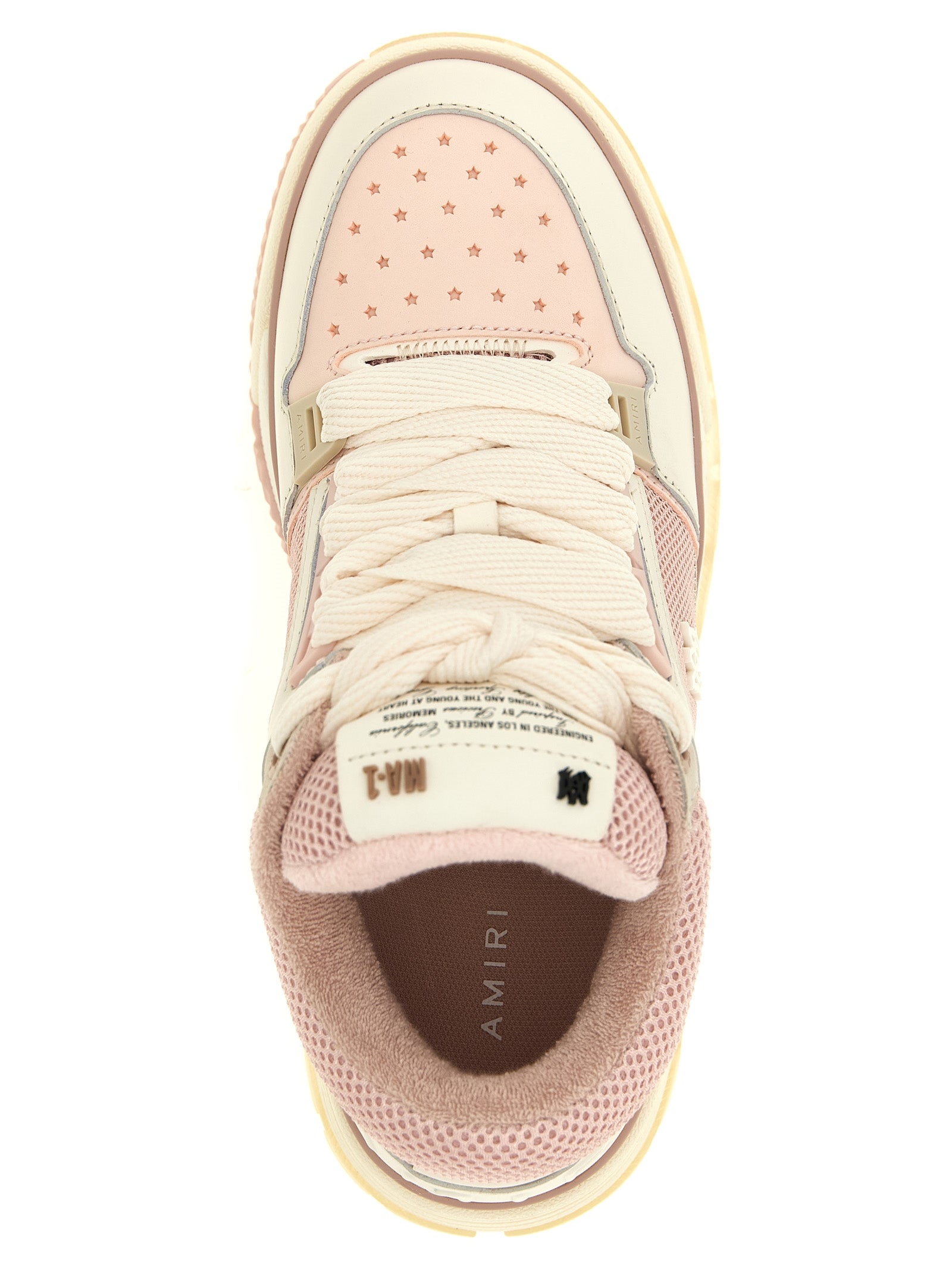 Amiri Multicolor Calfskin Chunky Sneakers