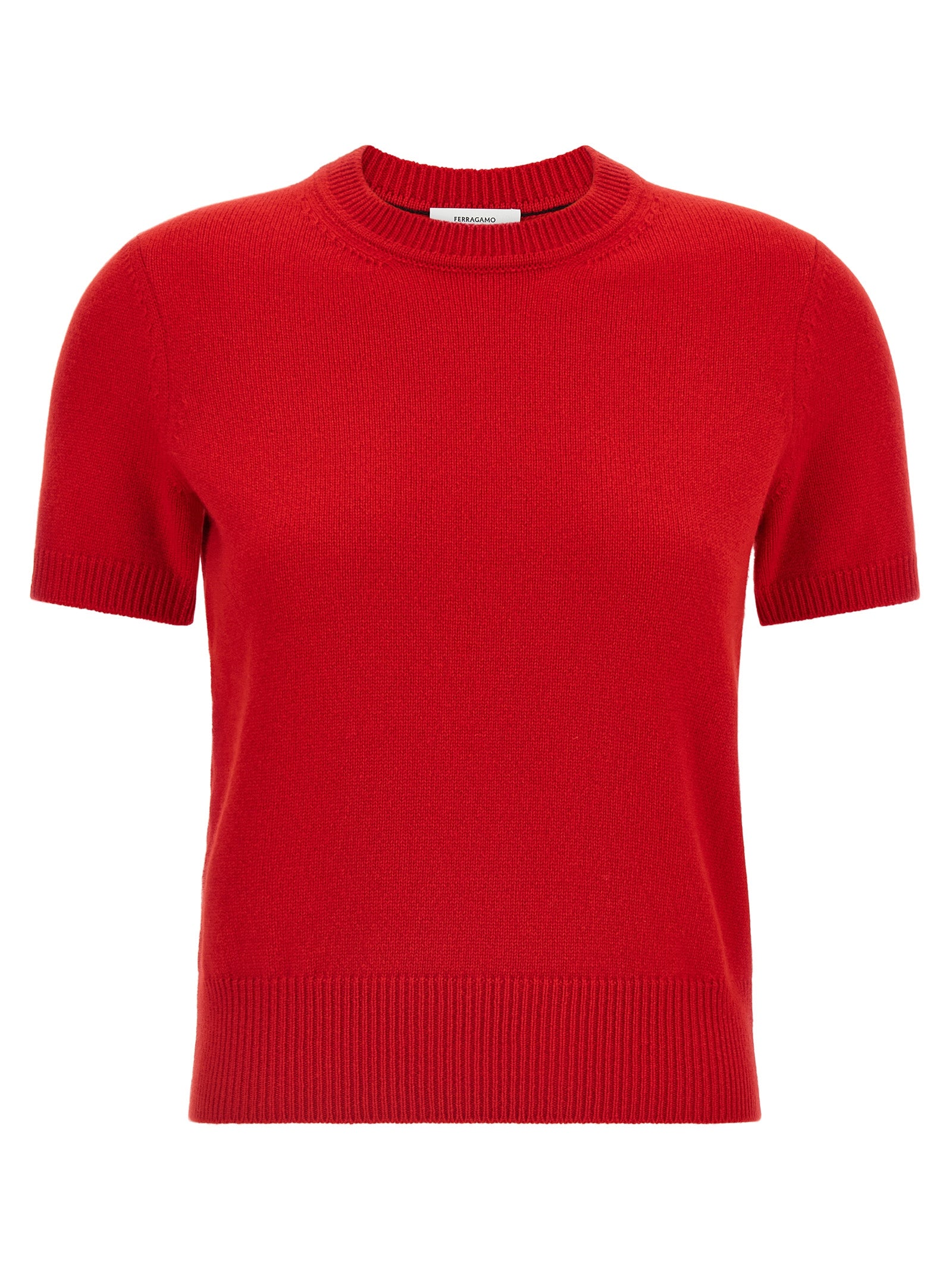 Ferragamo Red Cashmere Sweater
