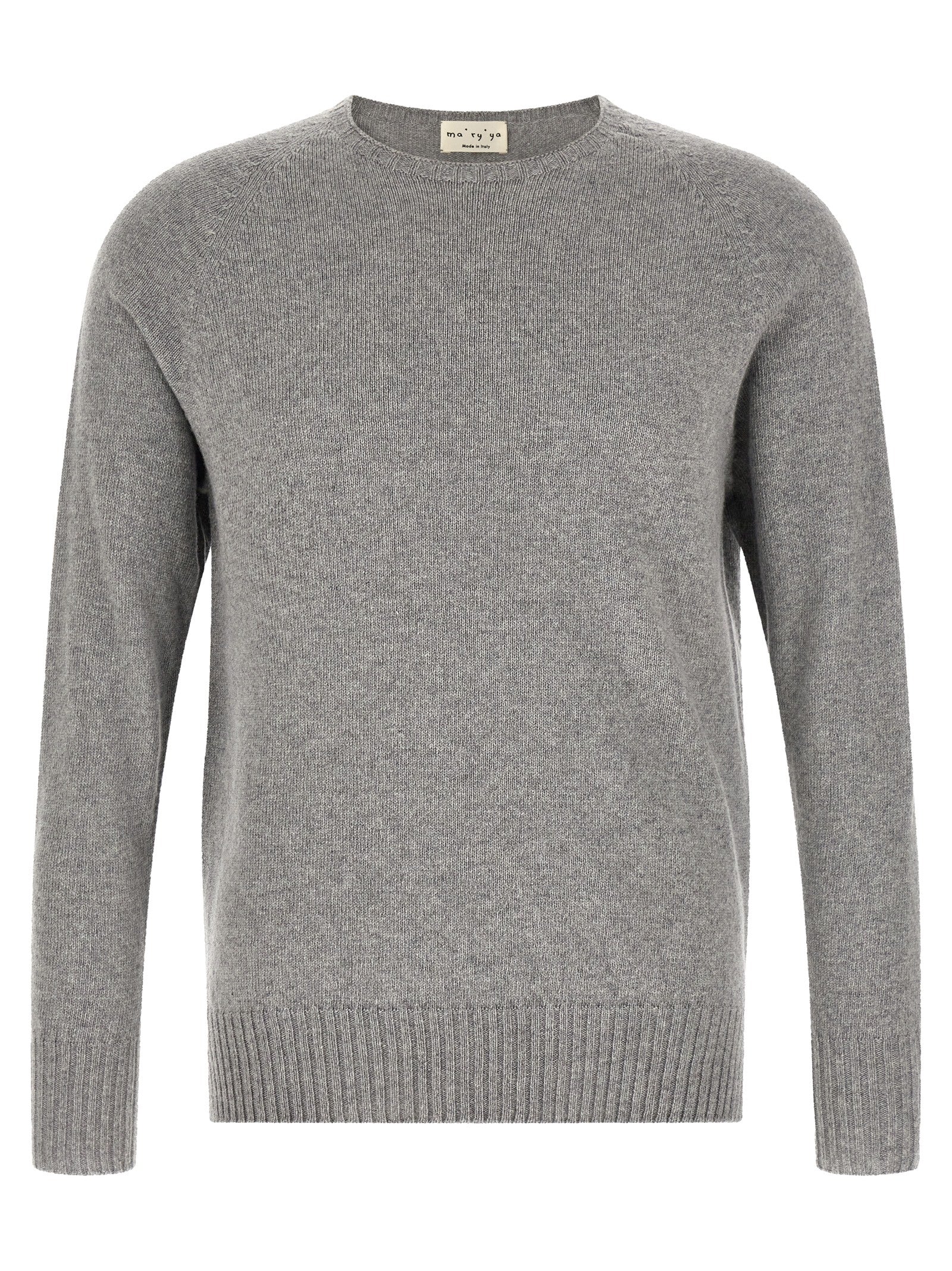 MA'RY'YA Gray Cashmere Cardigan