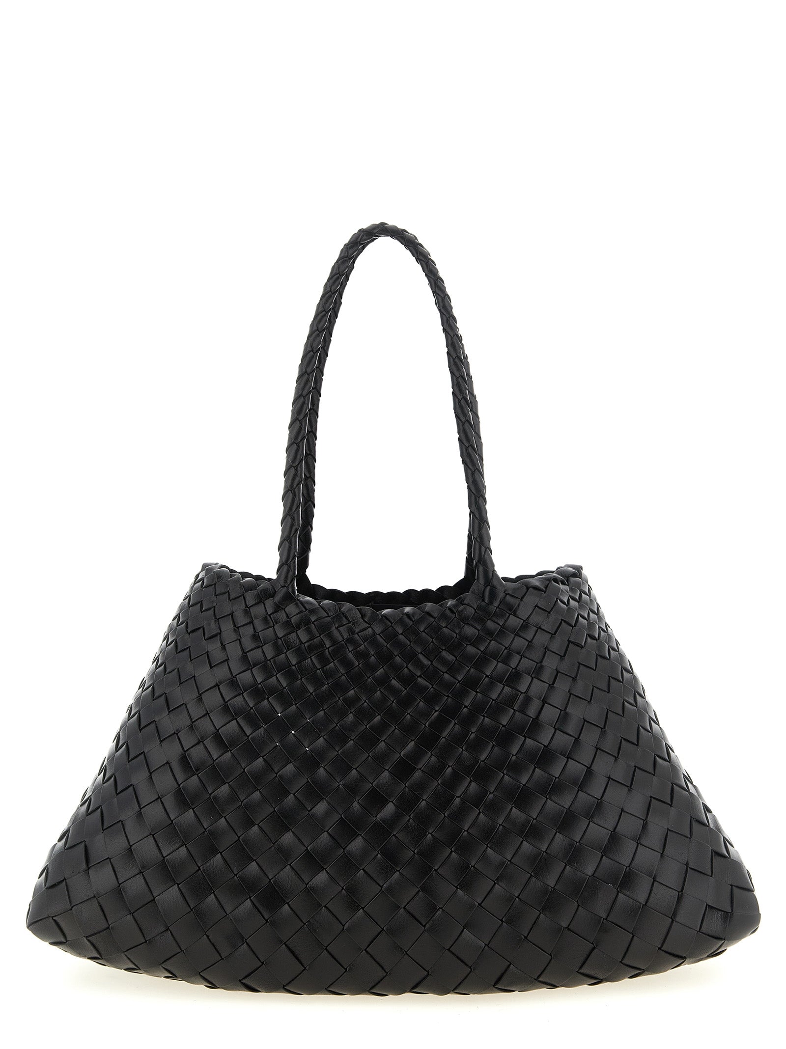 Dragon Diffusion Black Calfskin Shoulder Bag
