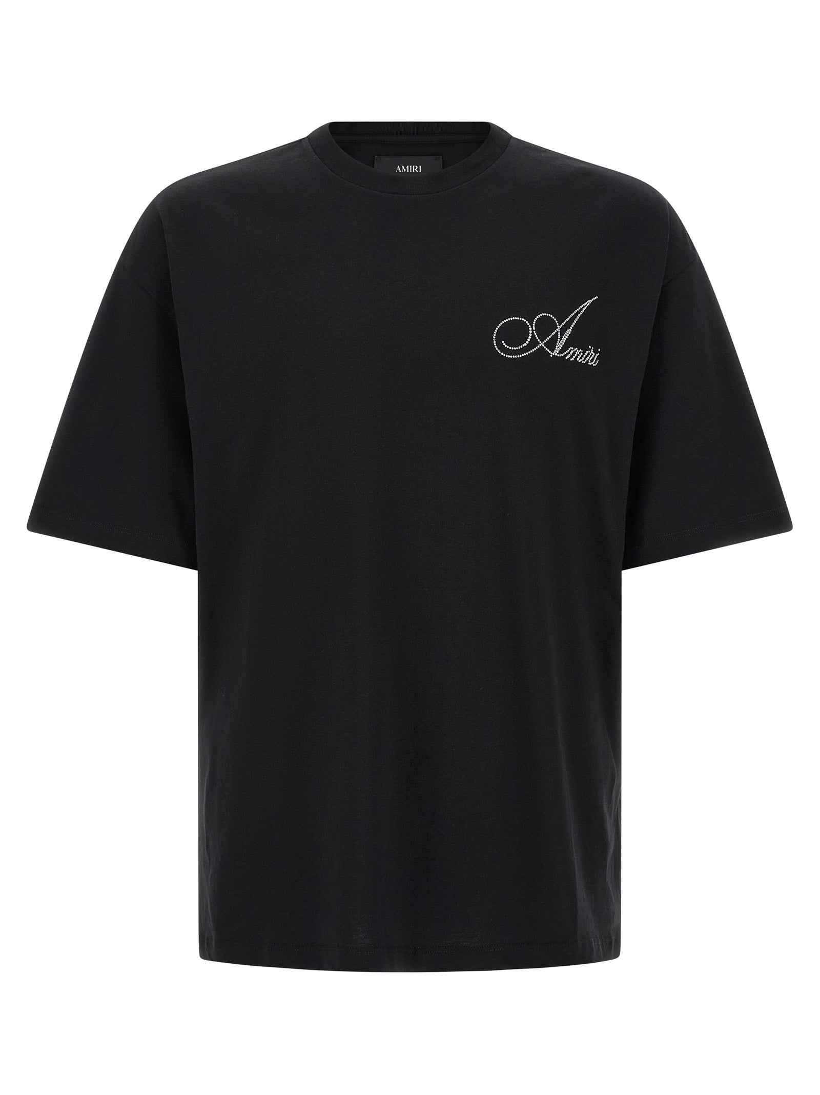 Amiri Black Cotton T-Shirt