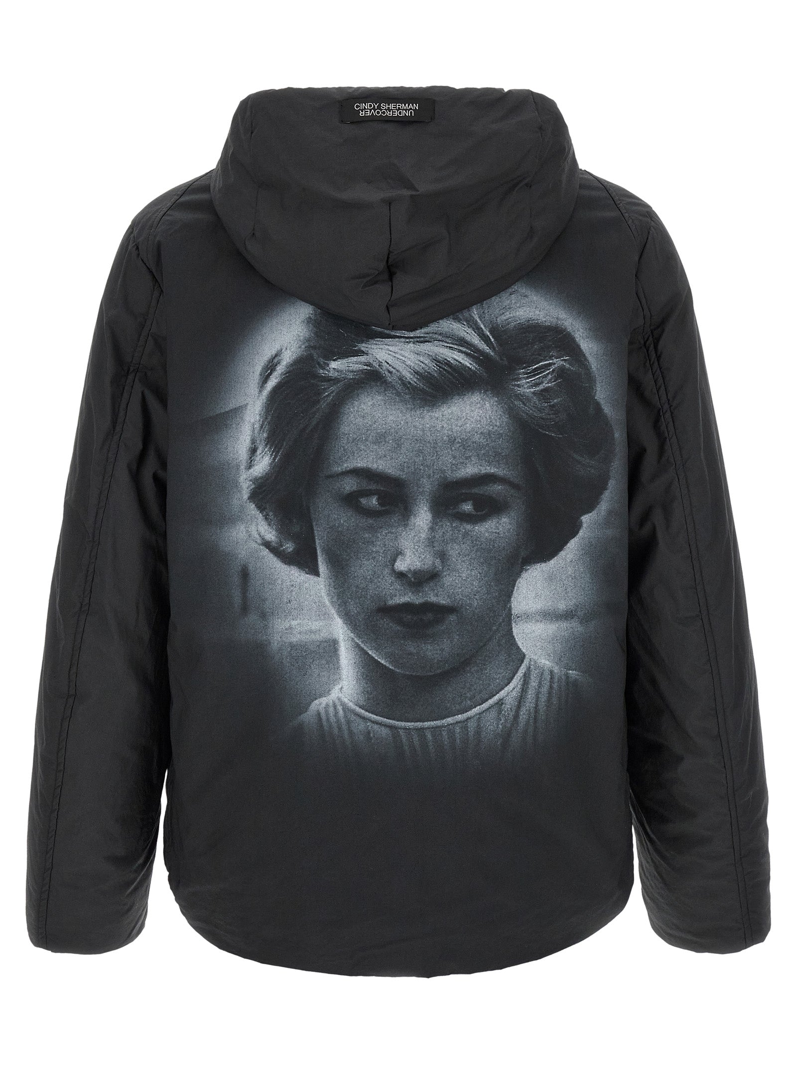 Undercover Black Cotton Full-Length Jacket