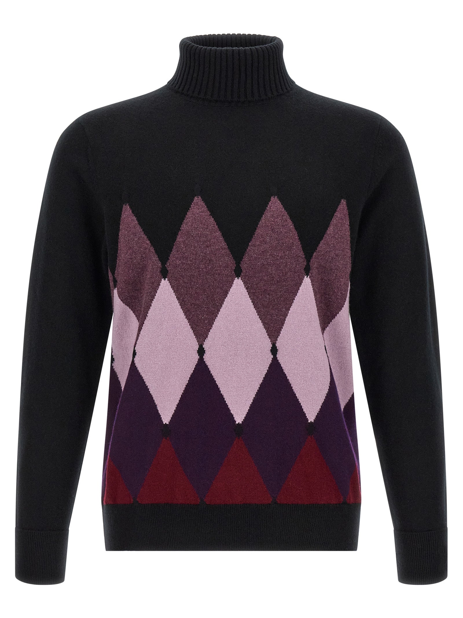 Ballantyne Black Cashmere Cardigan