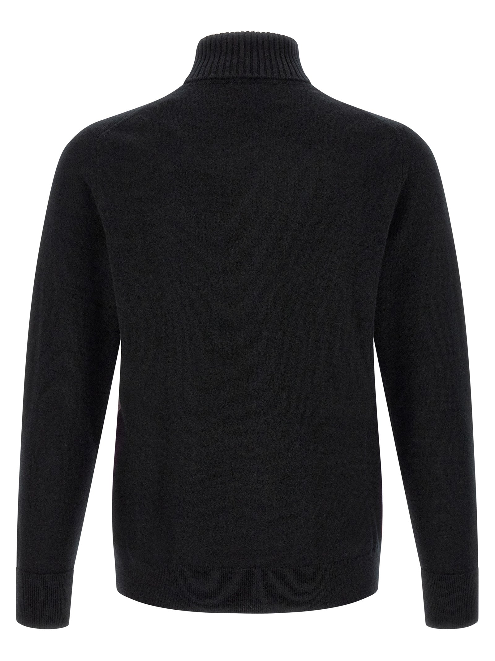Ballantyne Black Cashmere Cardigan