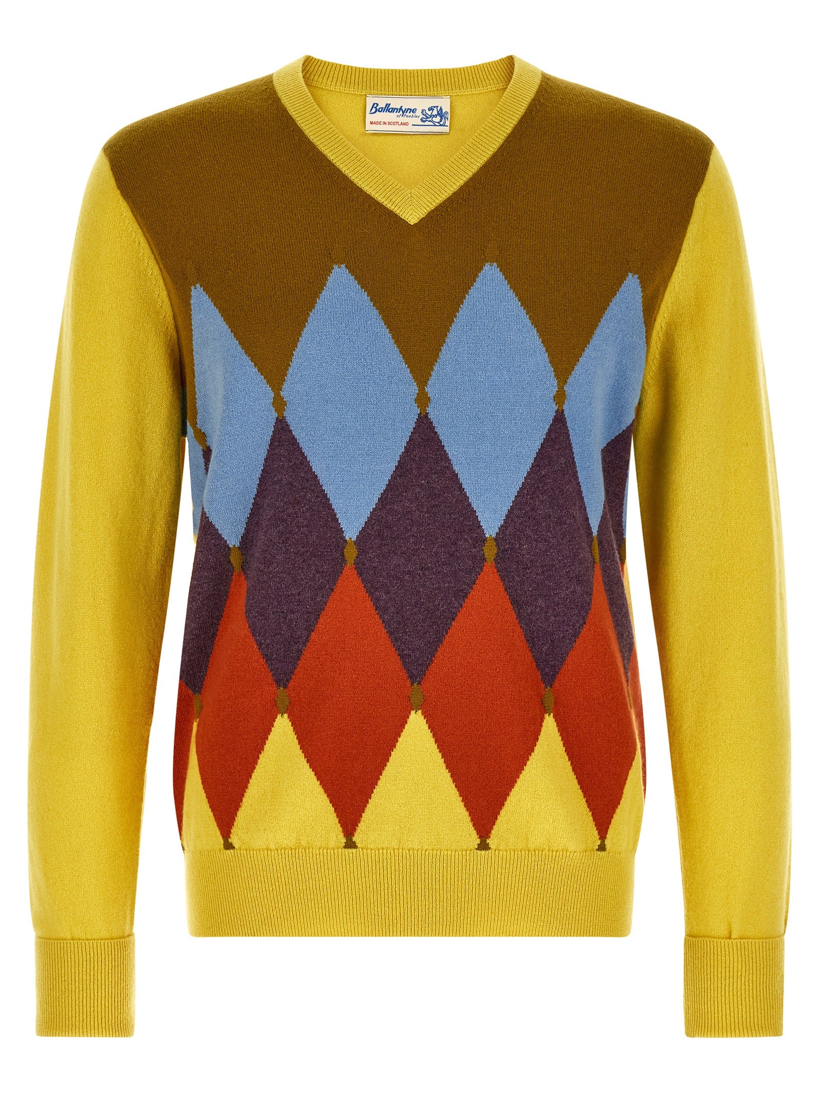 Ballantyne Multicolor Cashmere Cardigan